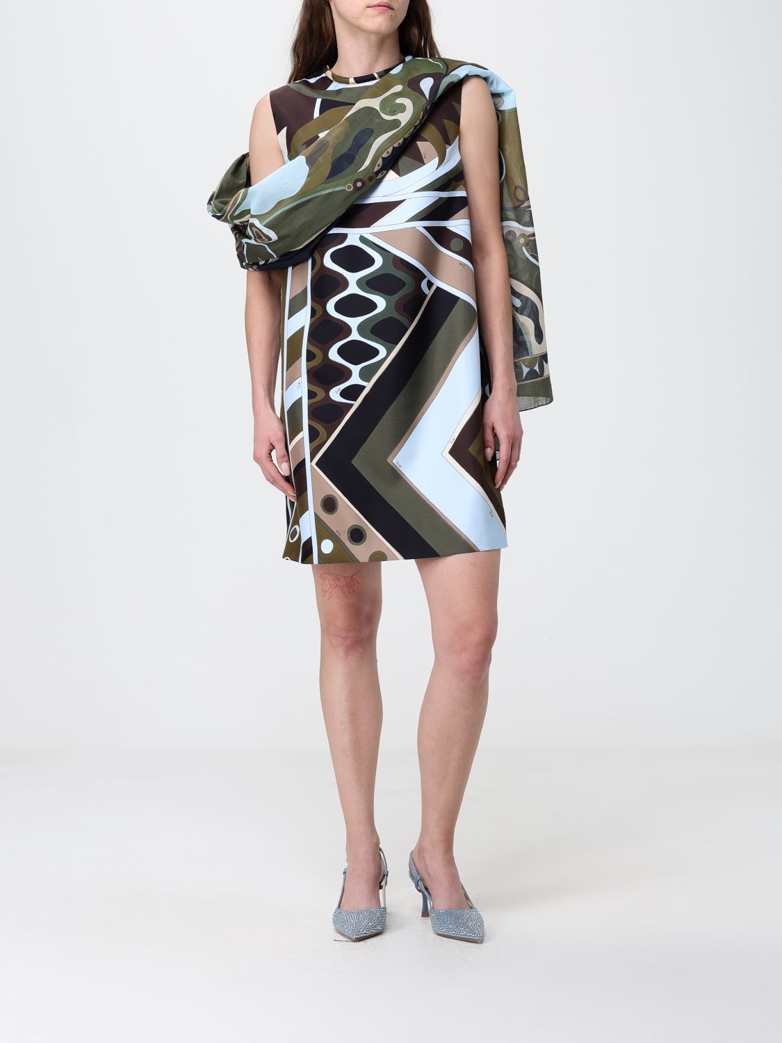 Pucci Dress Woman Green