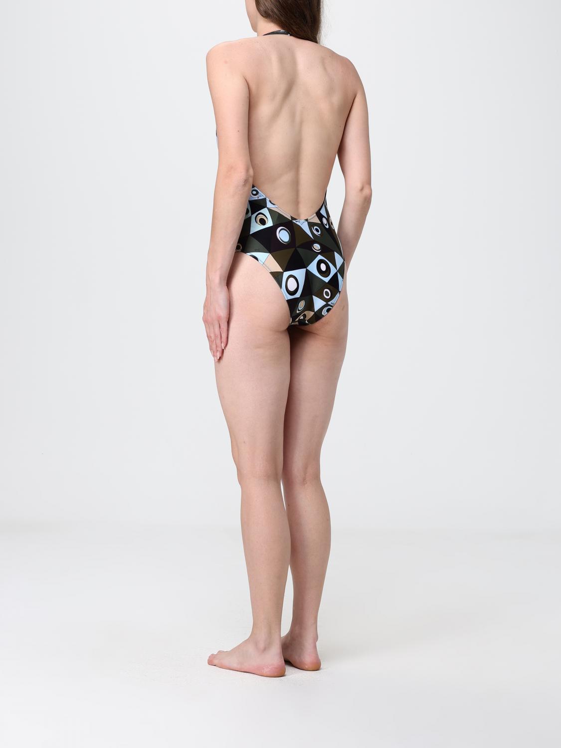 Pucci Swimsuit Woman Green