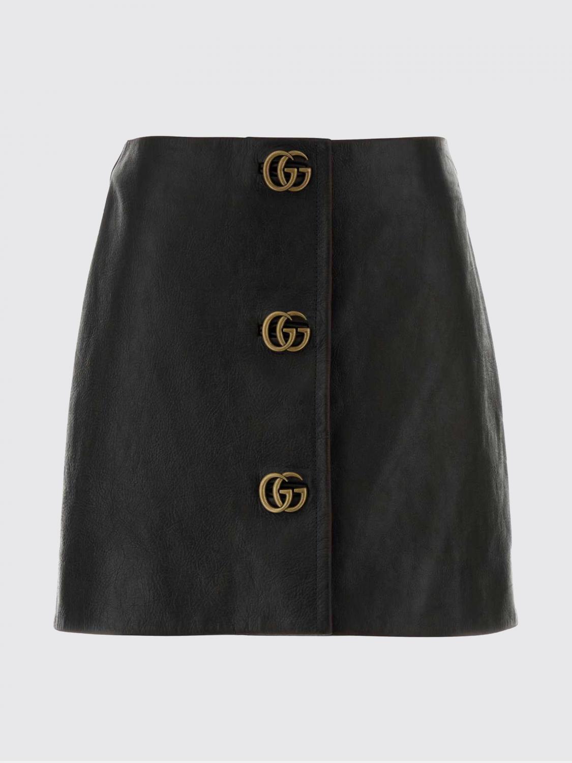 Gucci Skirt Woman Black