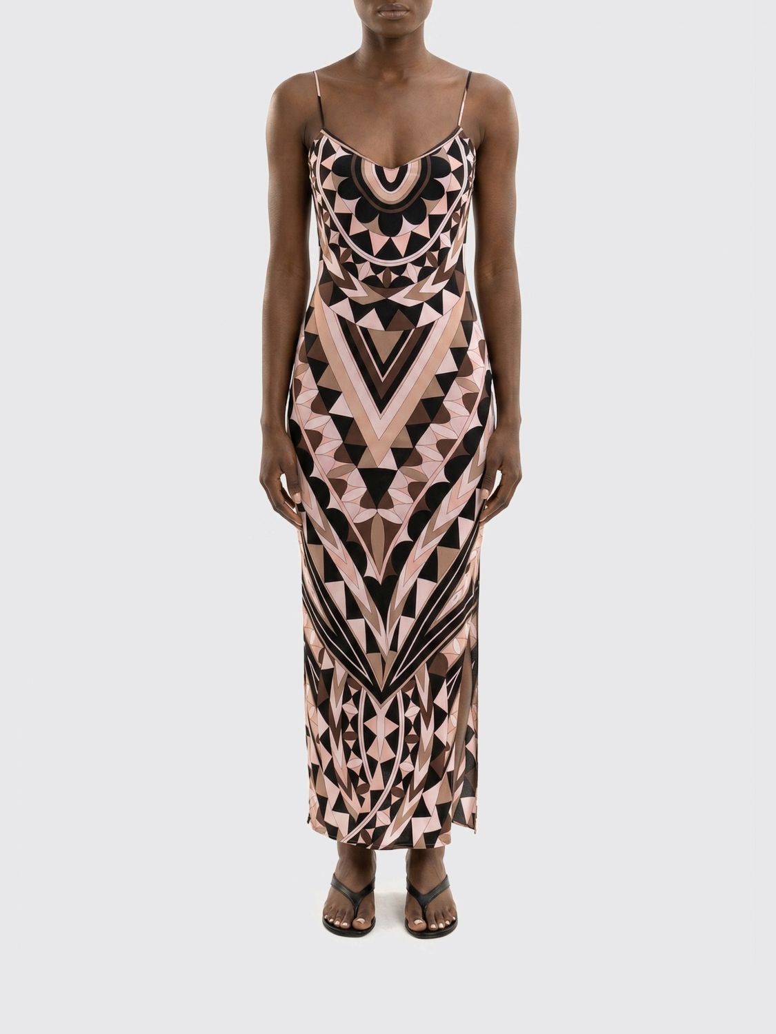 Pucci Dress Woman Nude