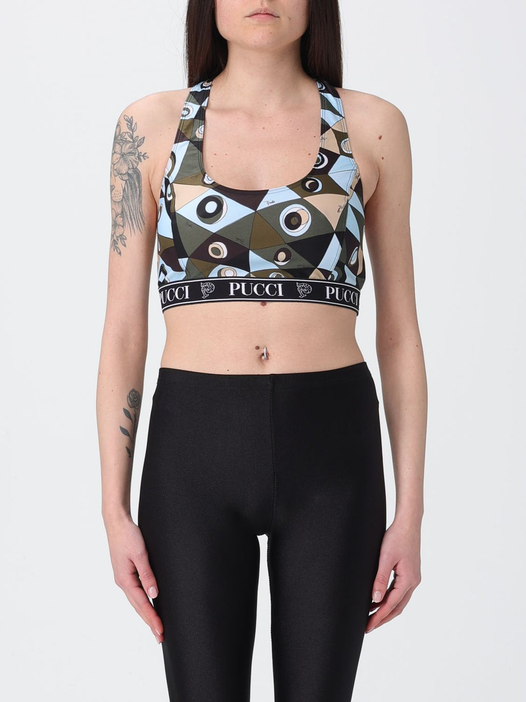 Pucci Top Woman Kaki