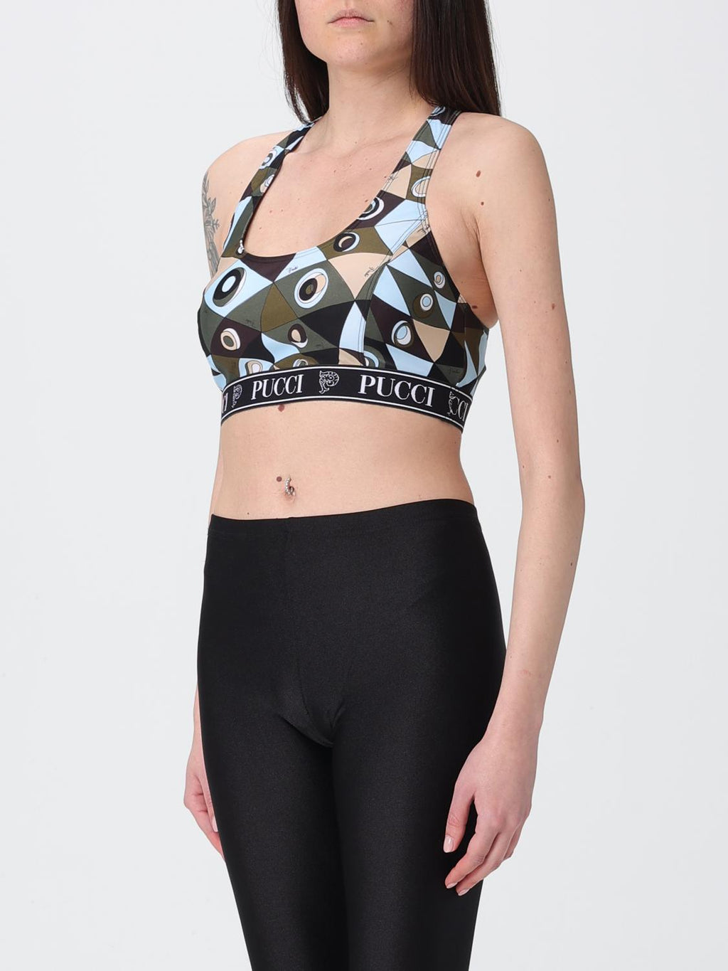 Pucci Top Woman Kaki