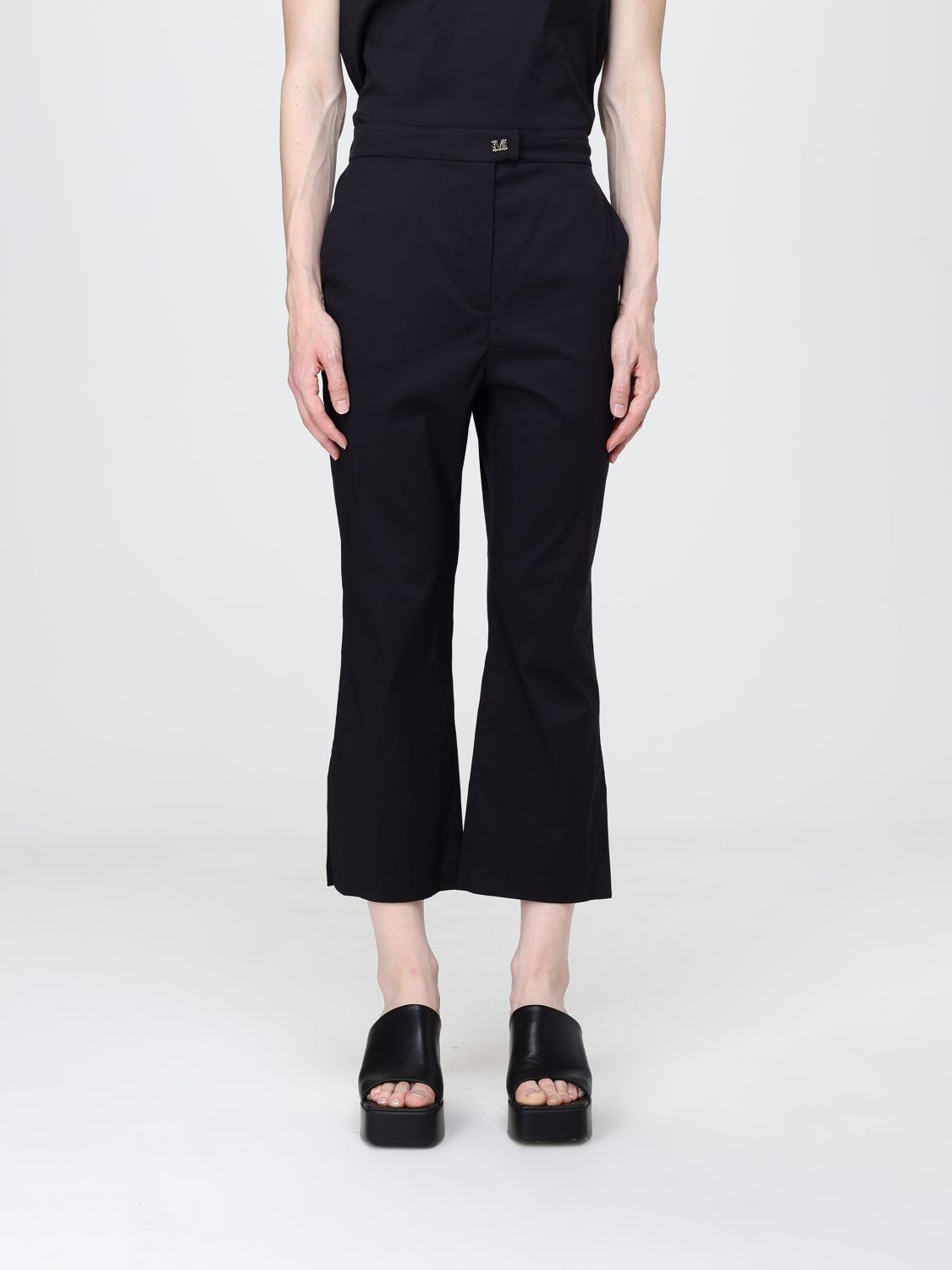 Max Mara Pants Woman Black
