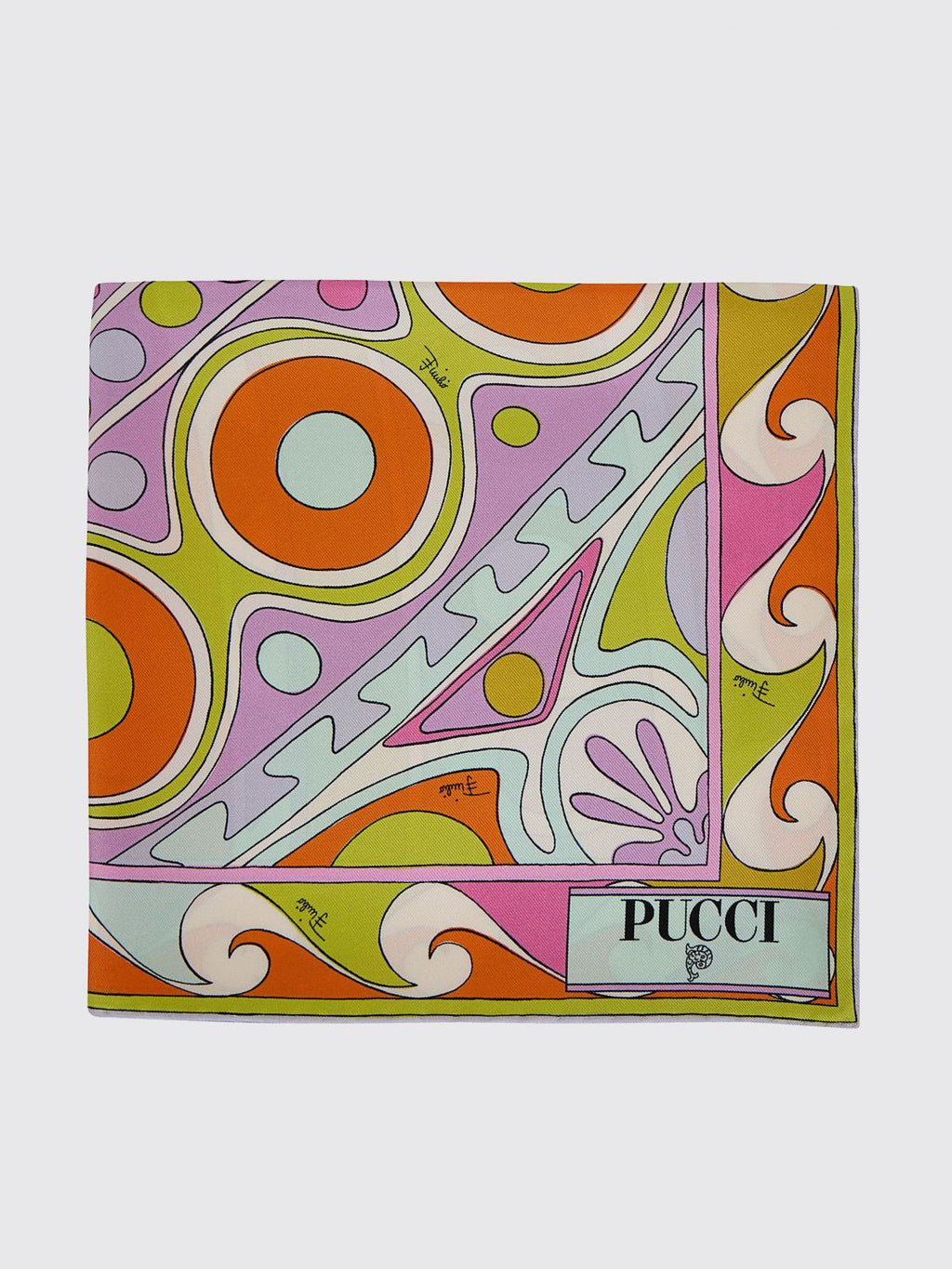 Pucci Neck Scarf Woman Multicolor