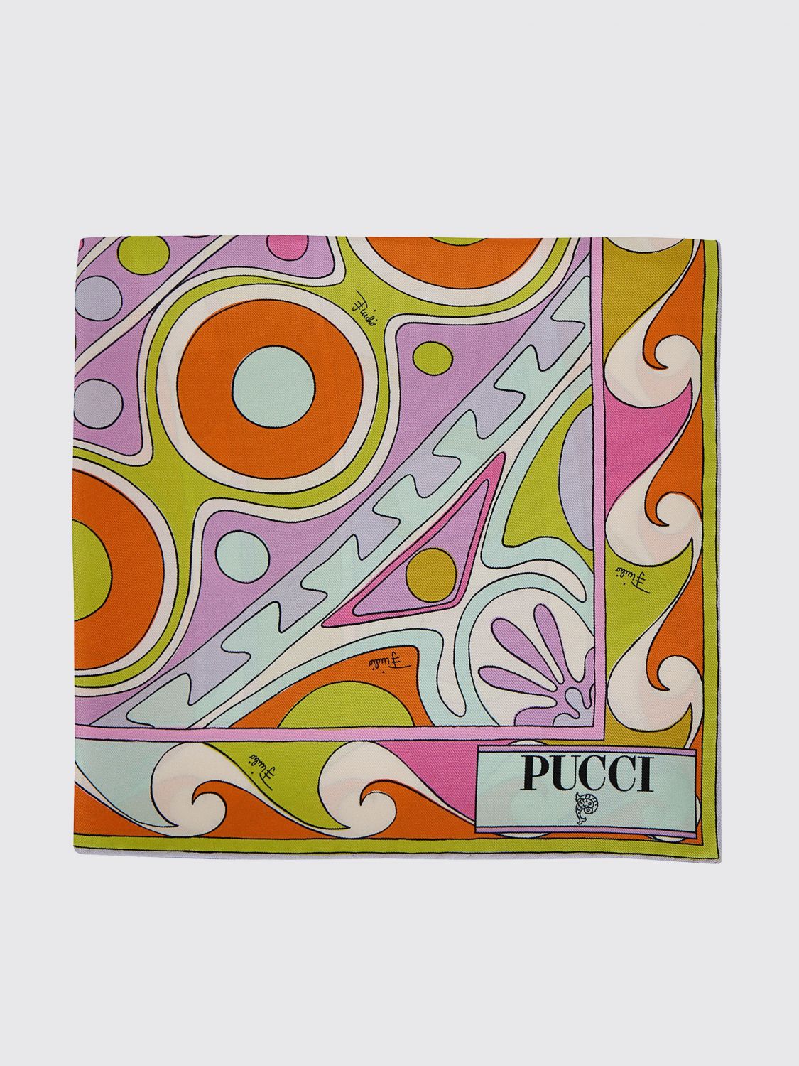 Pucci Neck Scarf Woman Multicolor
