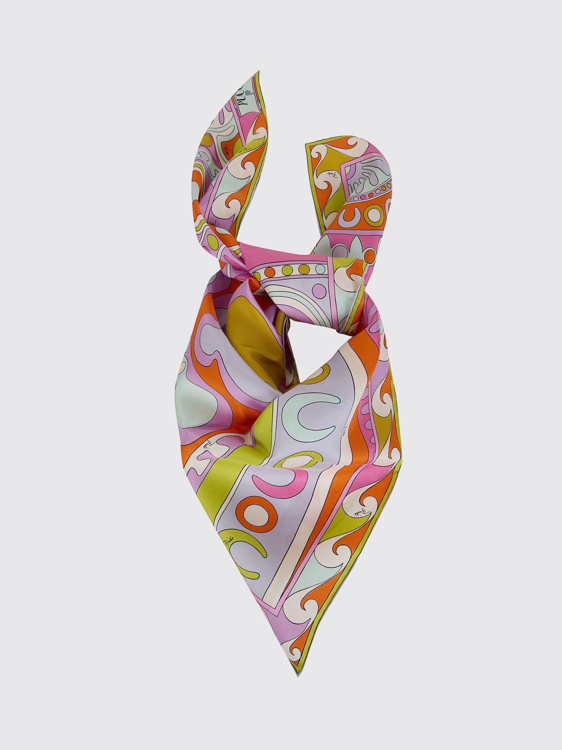 Pucci Neck Scarf Woman Multicolor