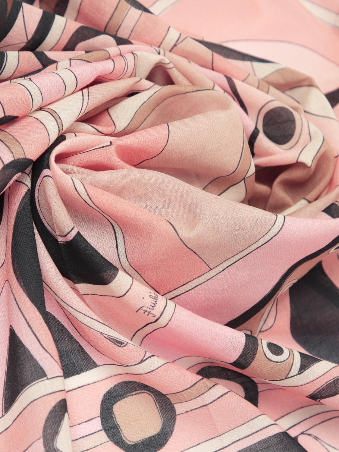 Pucci Neck Scarf Woman Nude