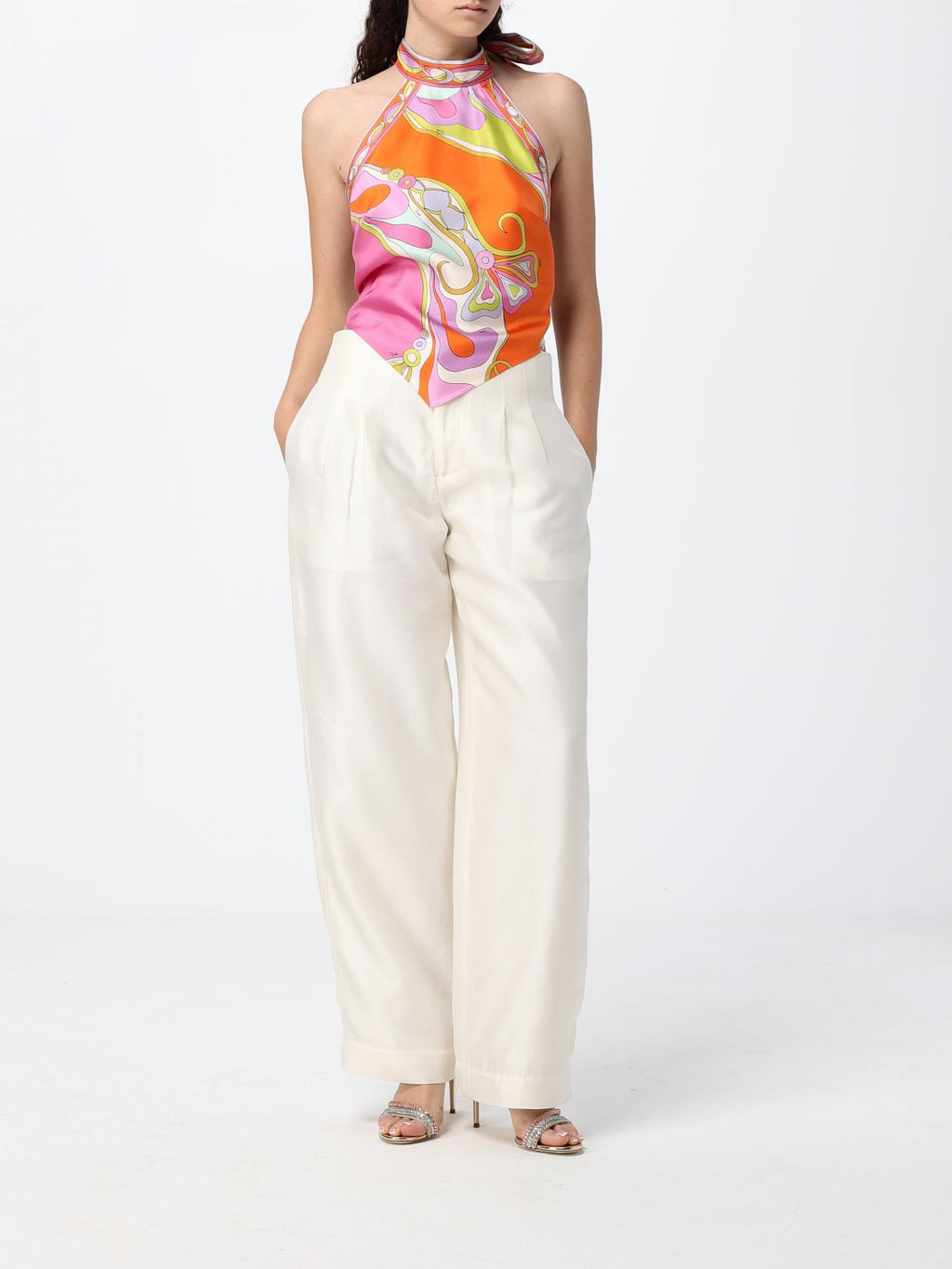 Pucci Top Woman Multicolor