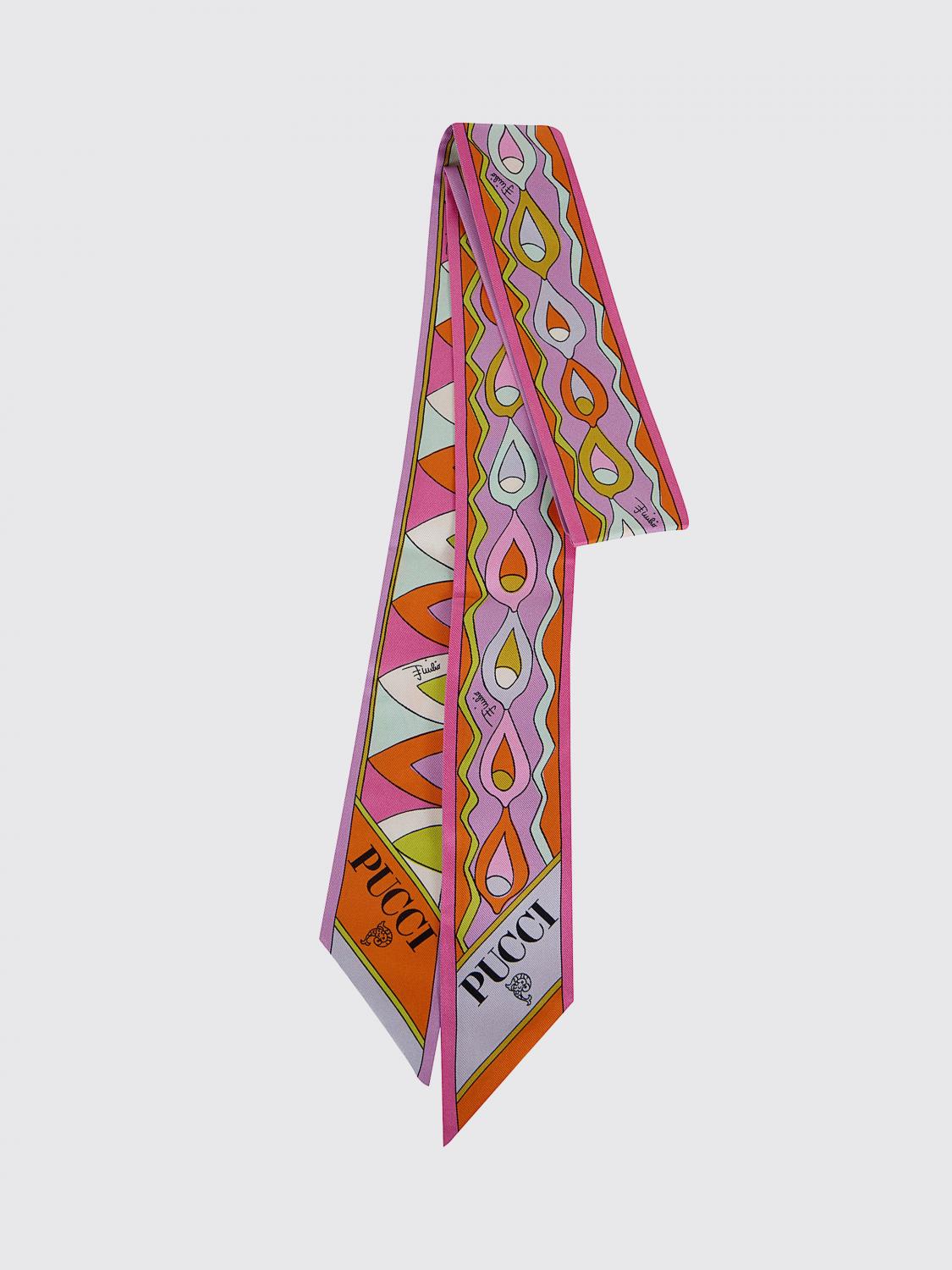 Pucci Neck Scarf Woman Multicolor