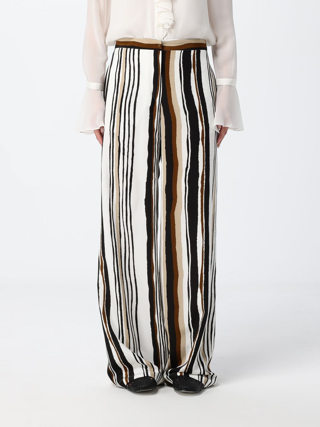 Max Mara Studio Pants Woman Colonial
