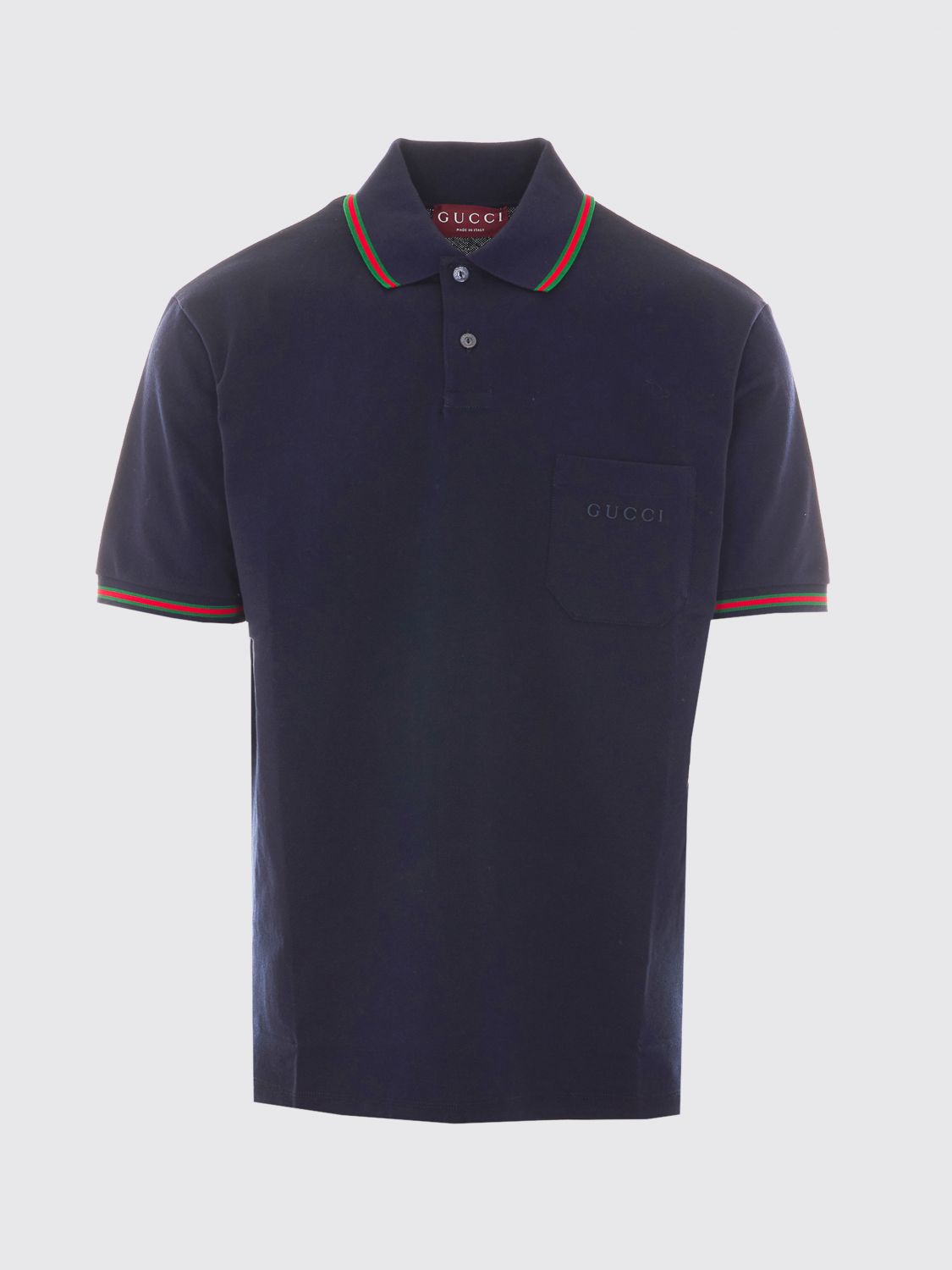 Gucci Polo Shirt Men Blue