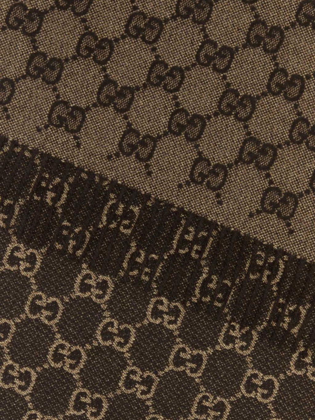 Gucci Scarf Woman Brown
