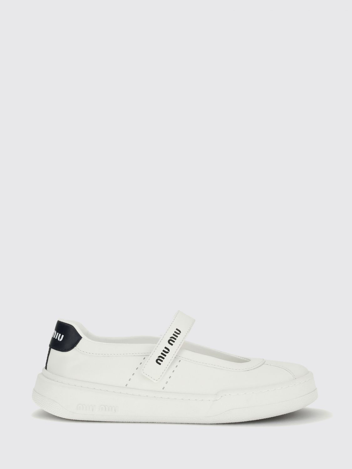 Miu Miu Ballet Flat Woman White