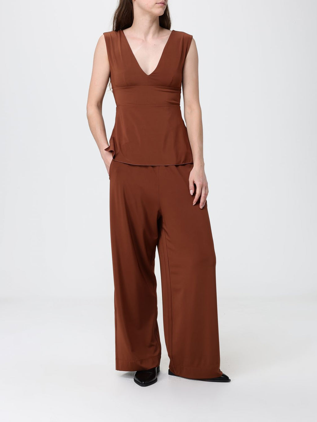 Max Mara Top Woman Brown