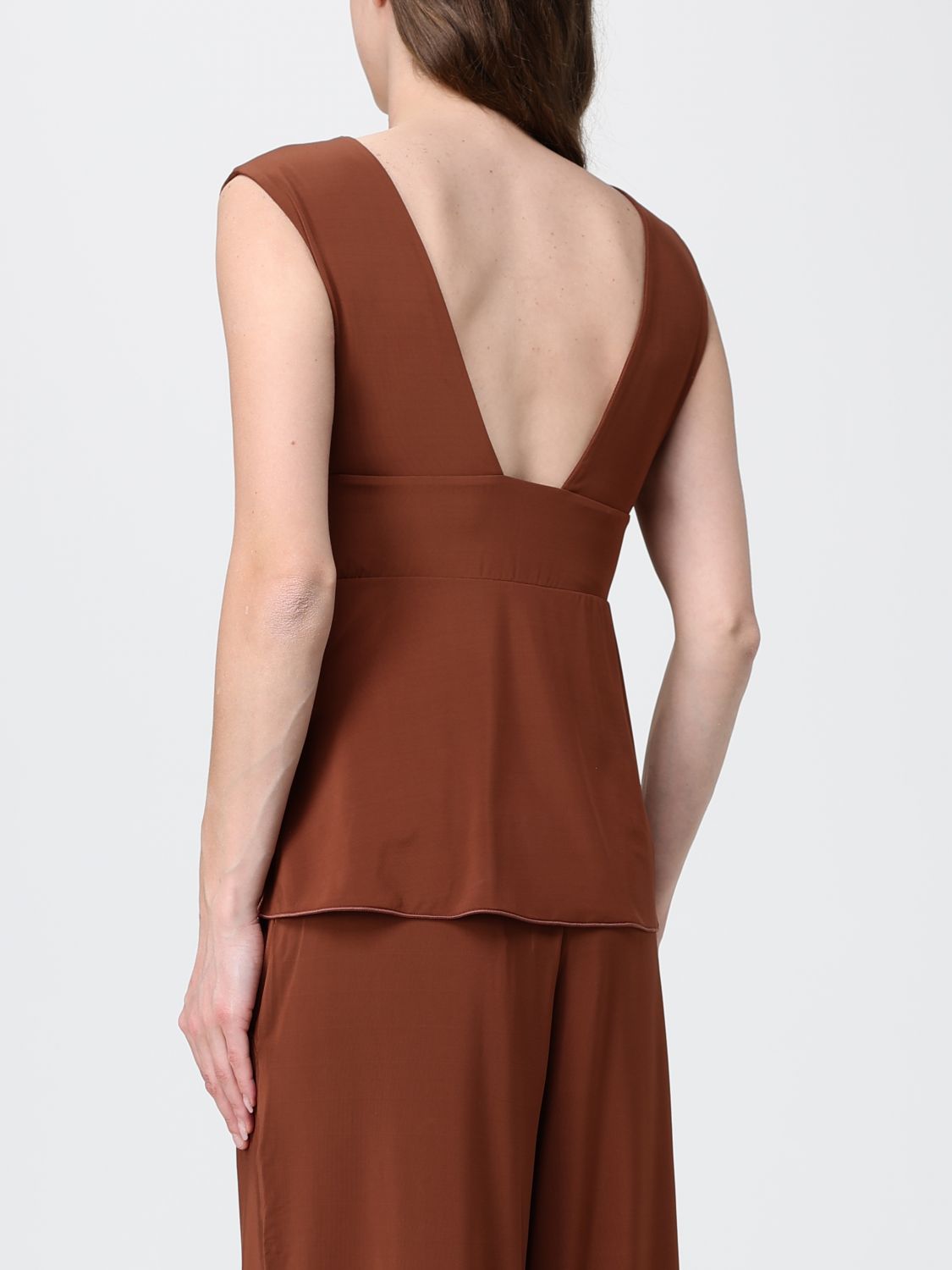 Max Mara Top Woman Brown