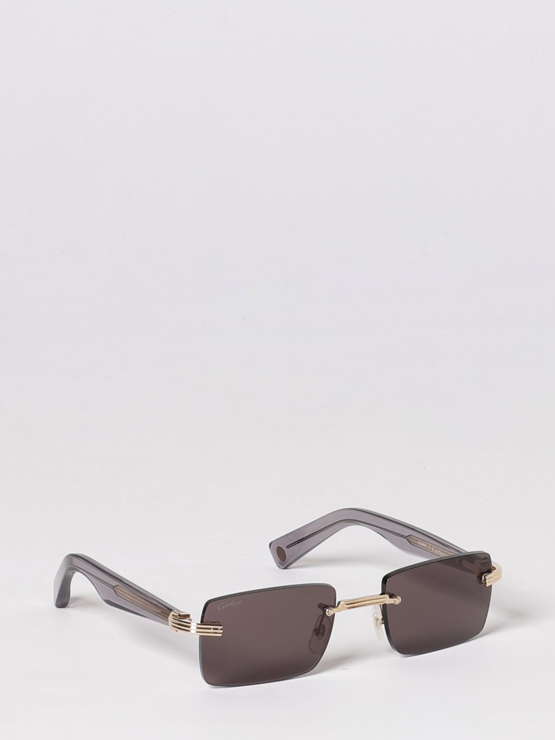 Cartier Sunglasses Men Gold