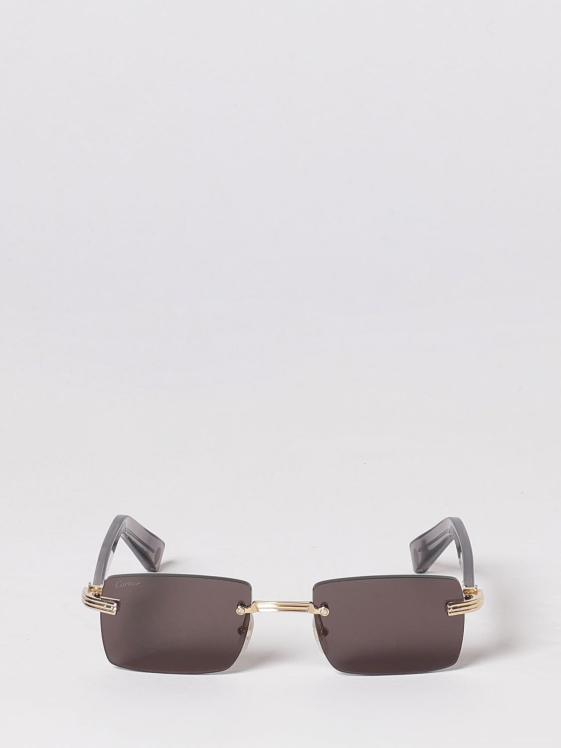 Cartier Sunglasses Men Gold
