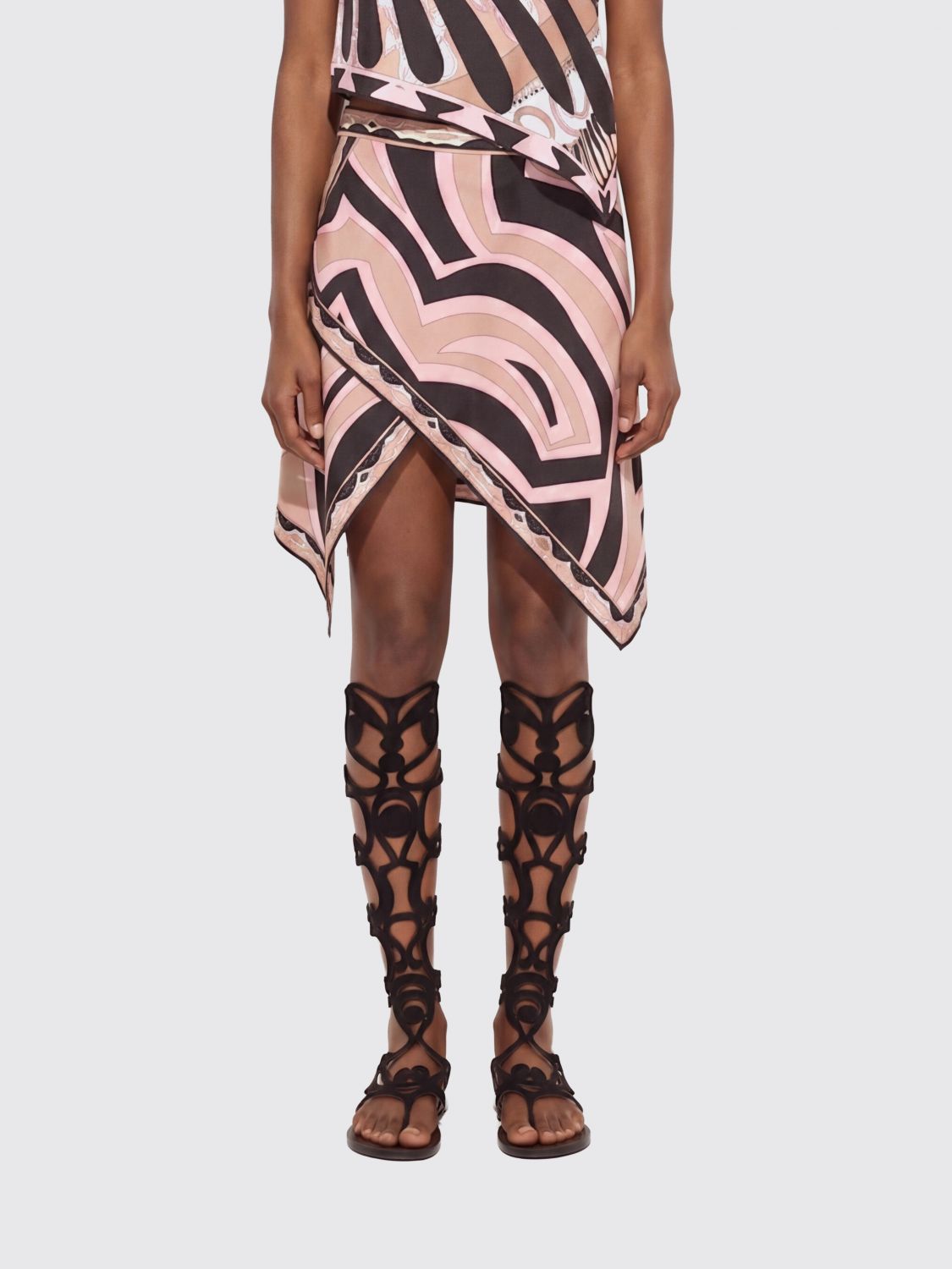 Pucci Skirt Woman Pink