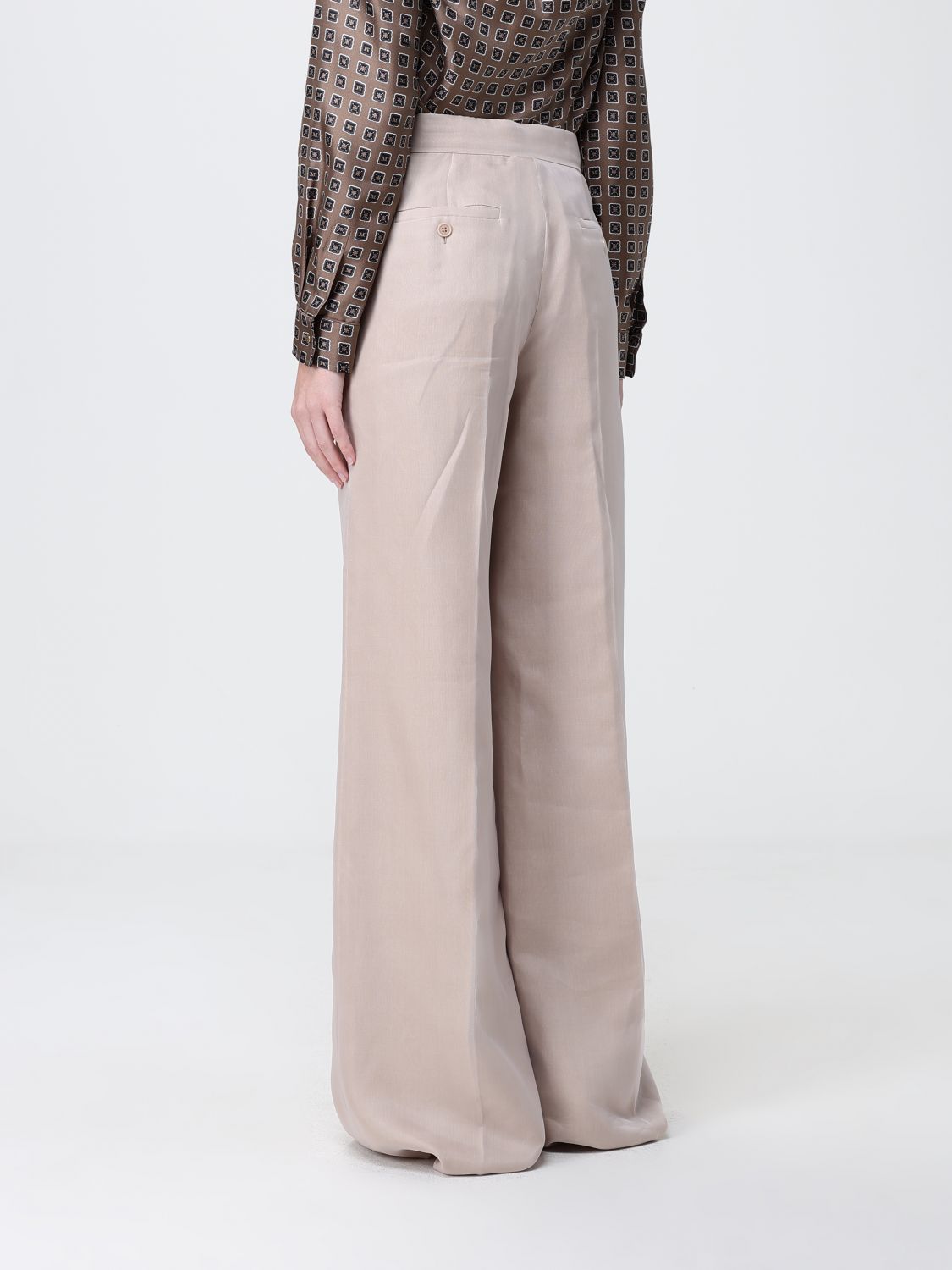 Max Mara Pants Woman Camel