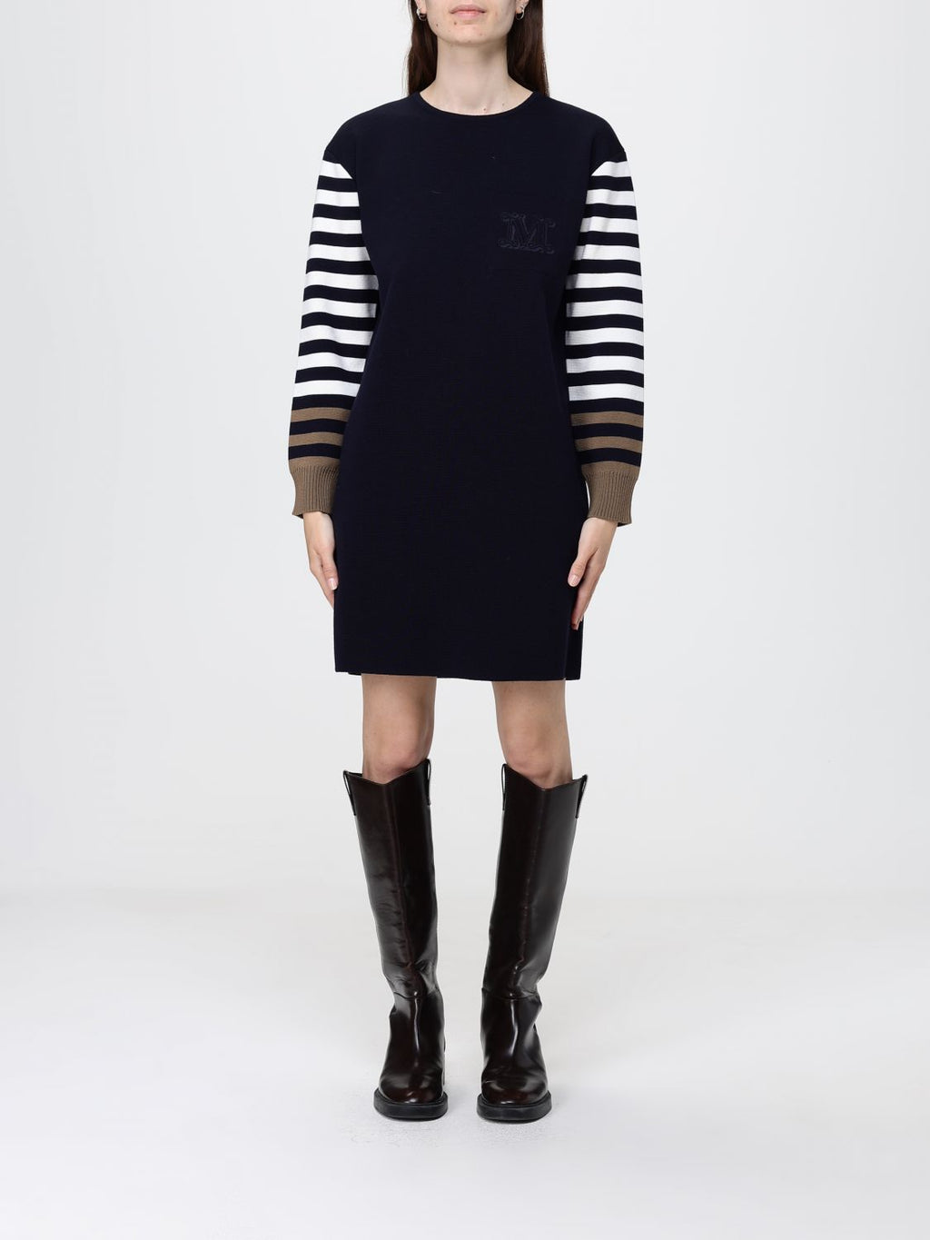 Max Mara Dress Woman Blue