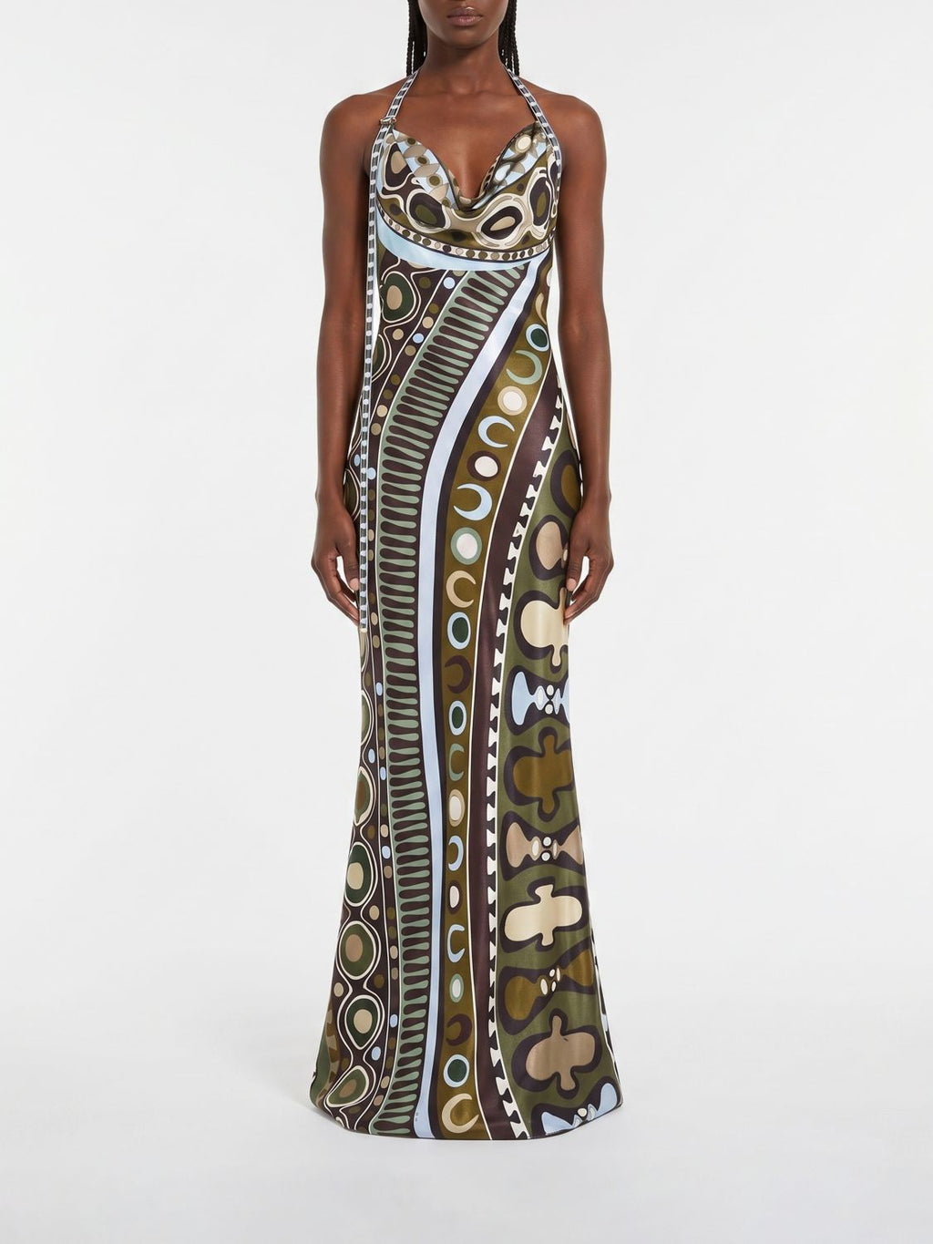 Pucci Dress Woman Kaki