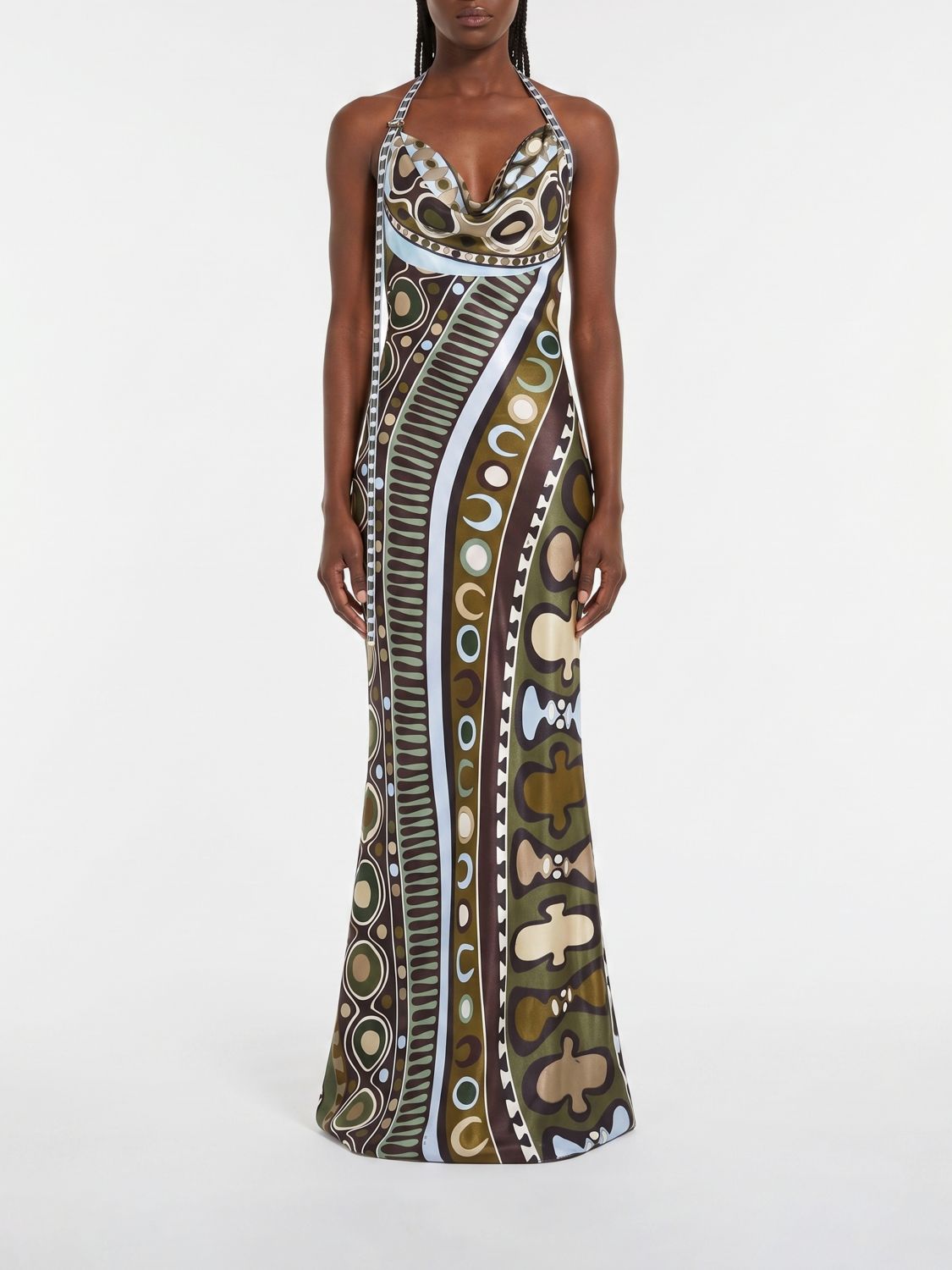 Pucci Dress Woman Kaki
