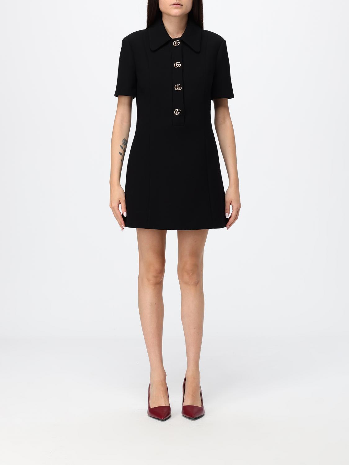 Gucci Dress Woman Black