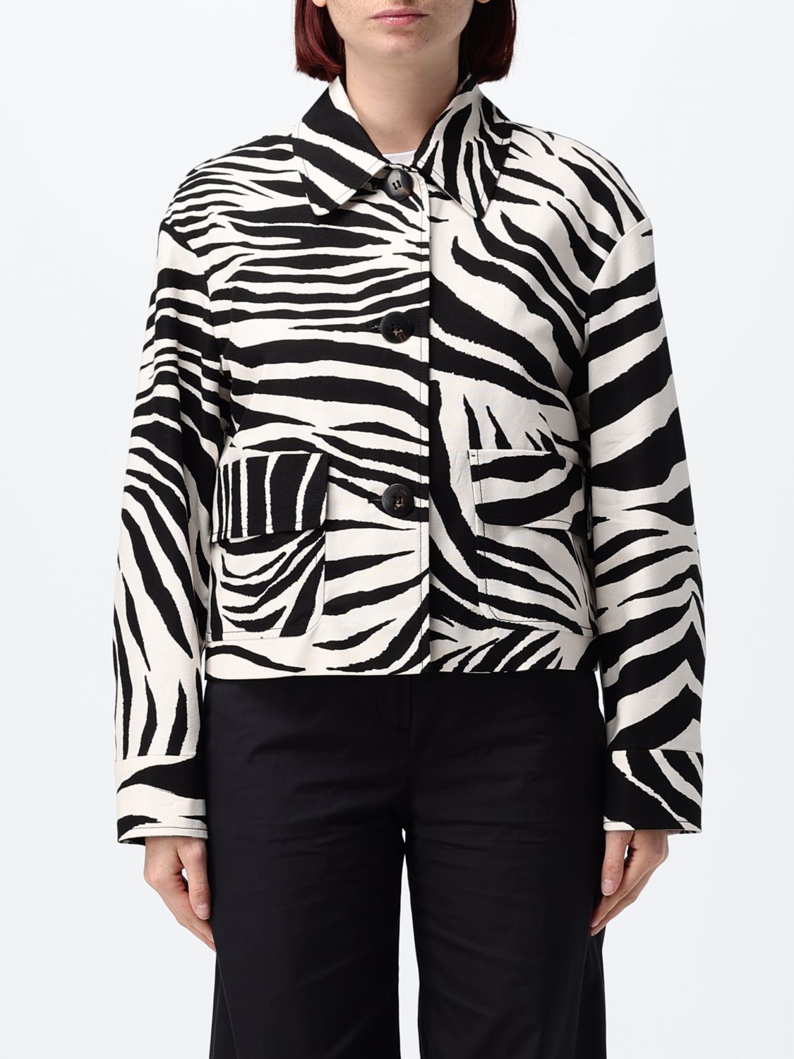 Max Mara Studio Jacket Woman Black