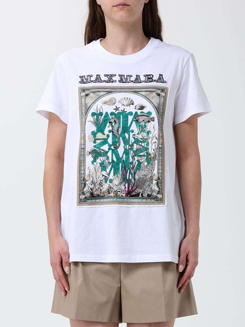 Max Mara T-Shirt Woman White