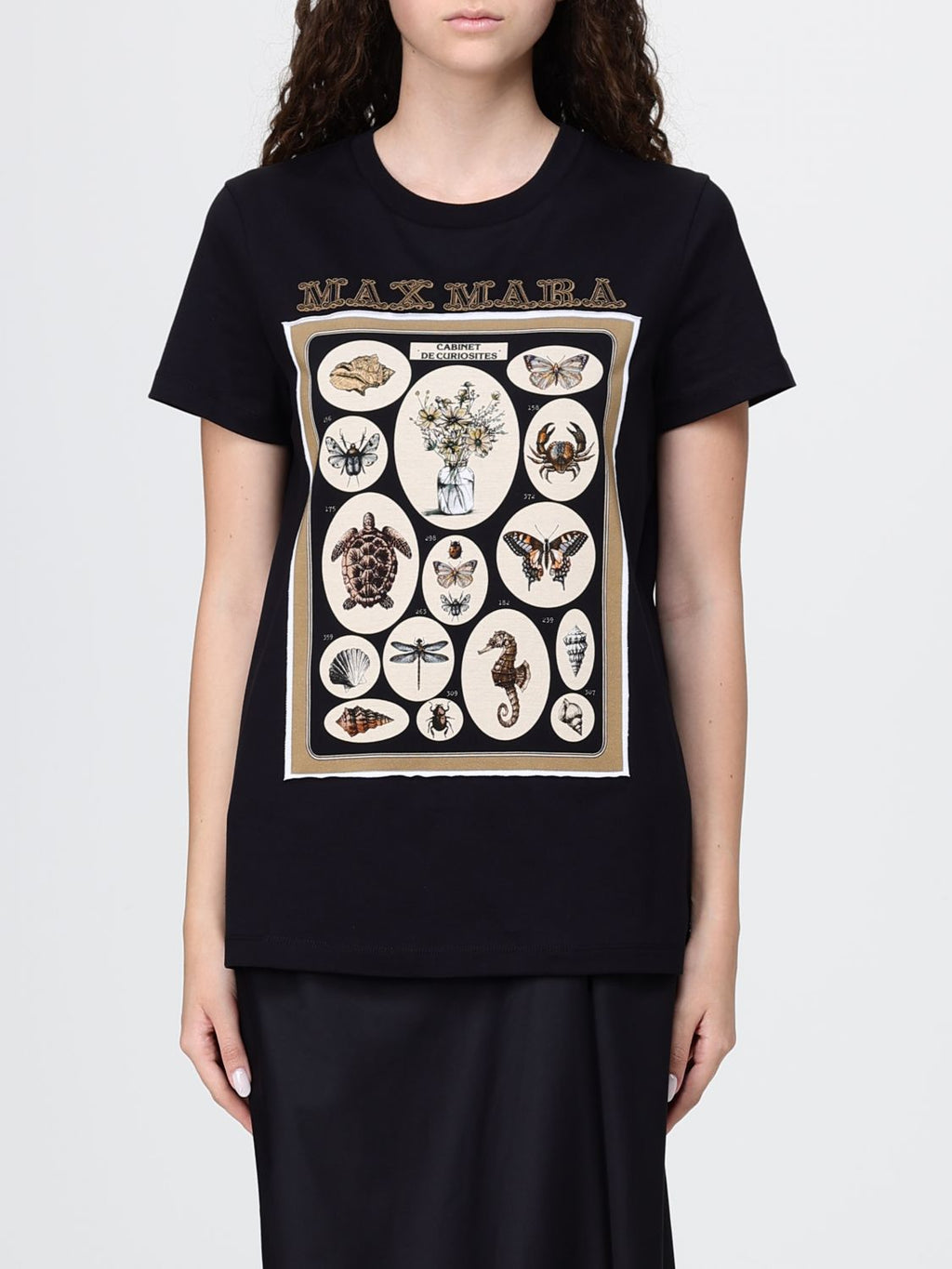 Max Mara T-Shirt Woman Black