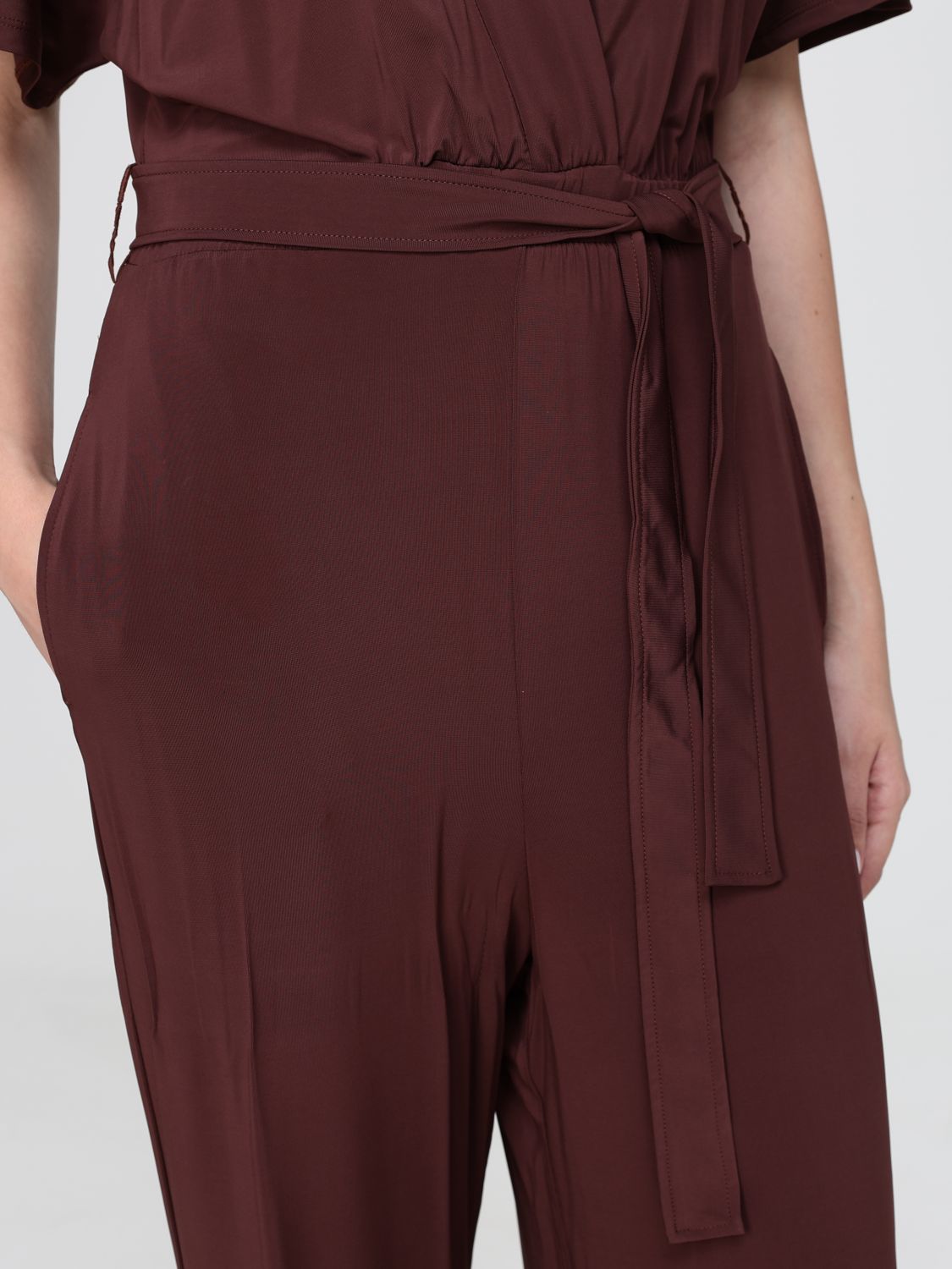 Max Mara Jumpsuit Woman Violet