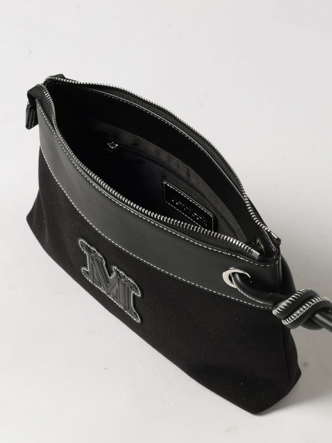 Max Mara Clutch Woman Black