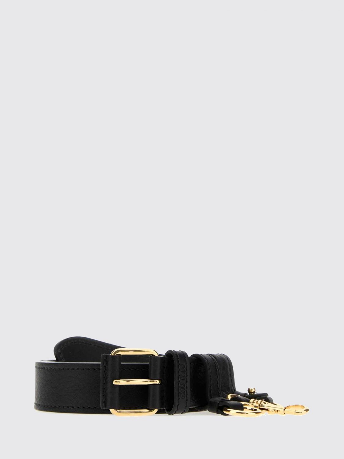 Miu Miu Belt Woman Black