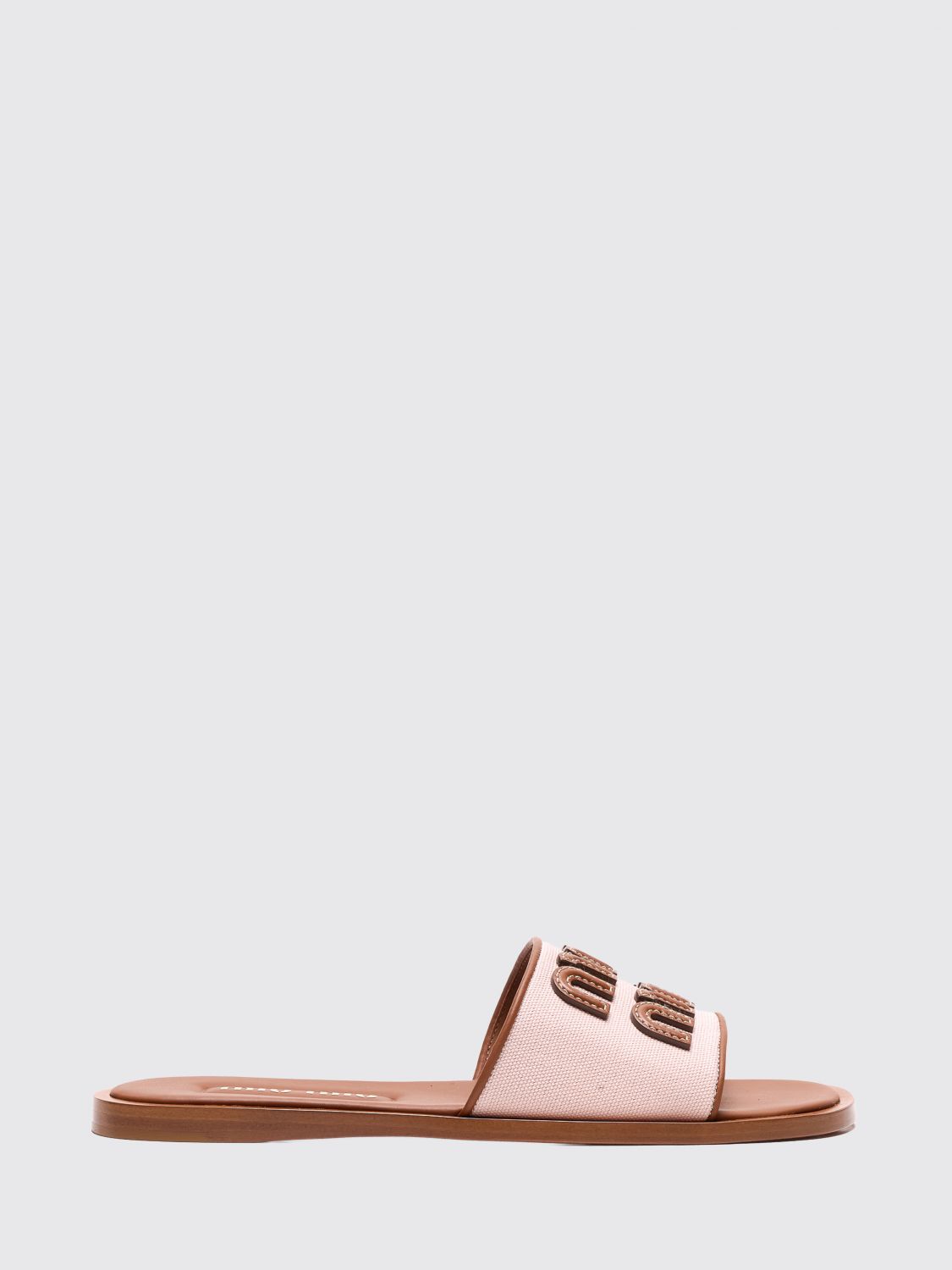 Miu Miu Heeled Sandal Woman Pink