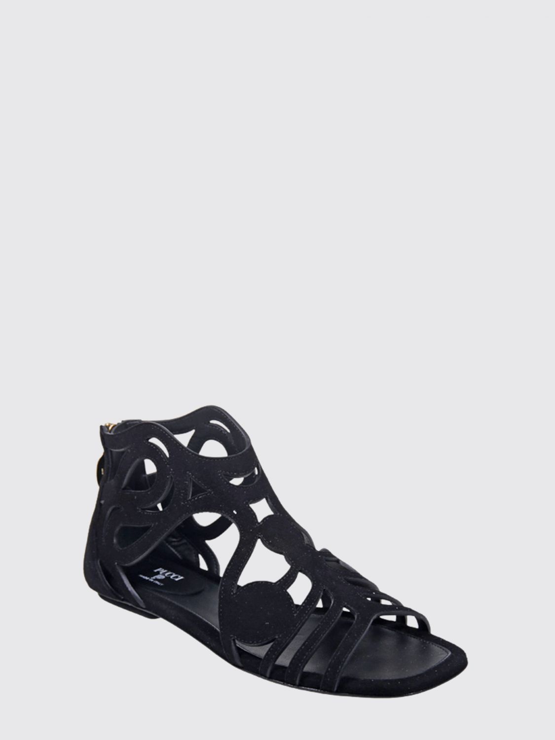 Pucci Heeled Sandal Woman Black