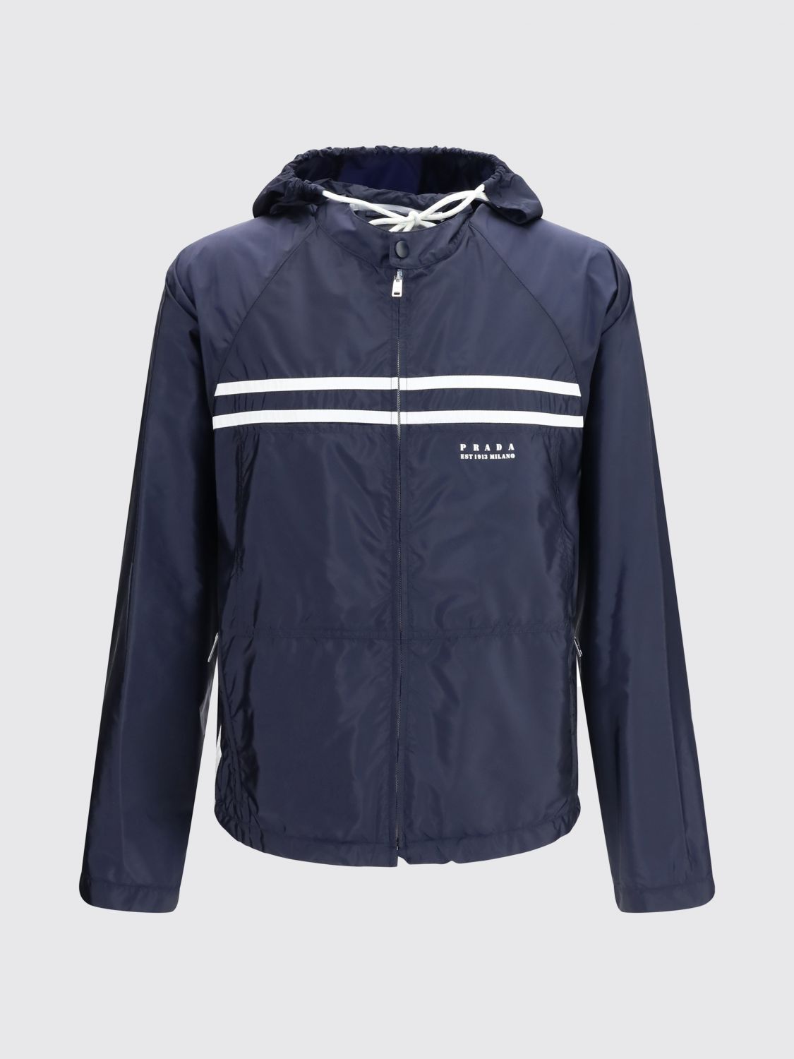Prada Jacket Men Blue