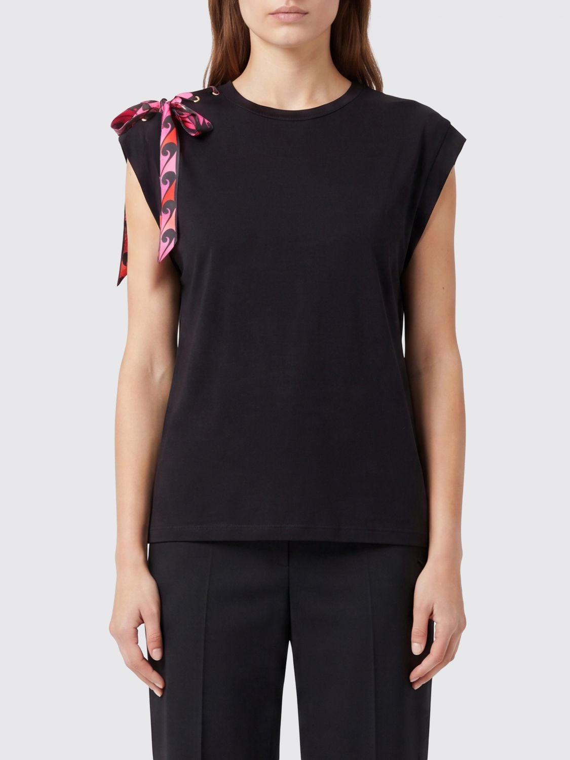 Pucci T-Shirt Woman Black 1