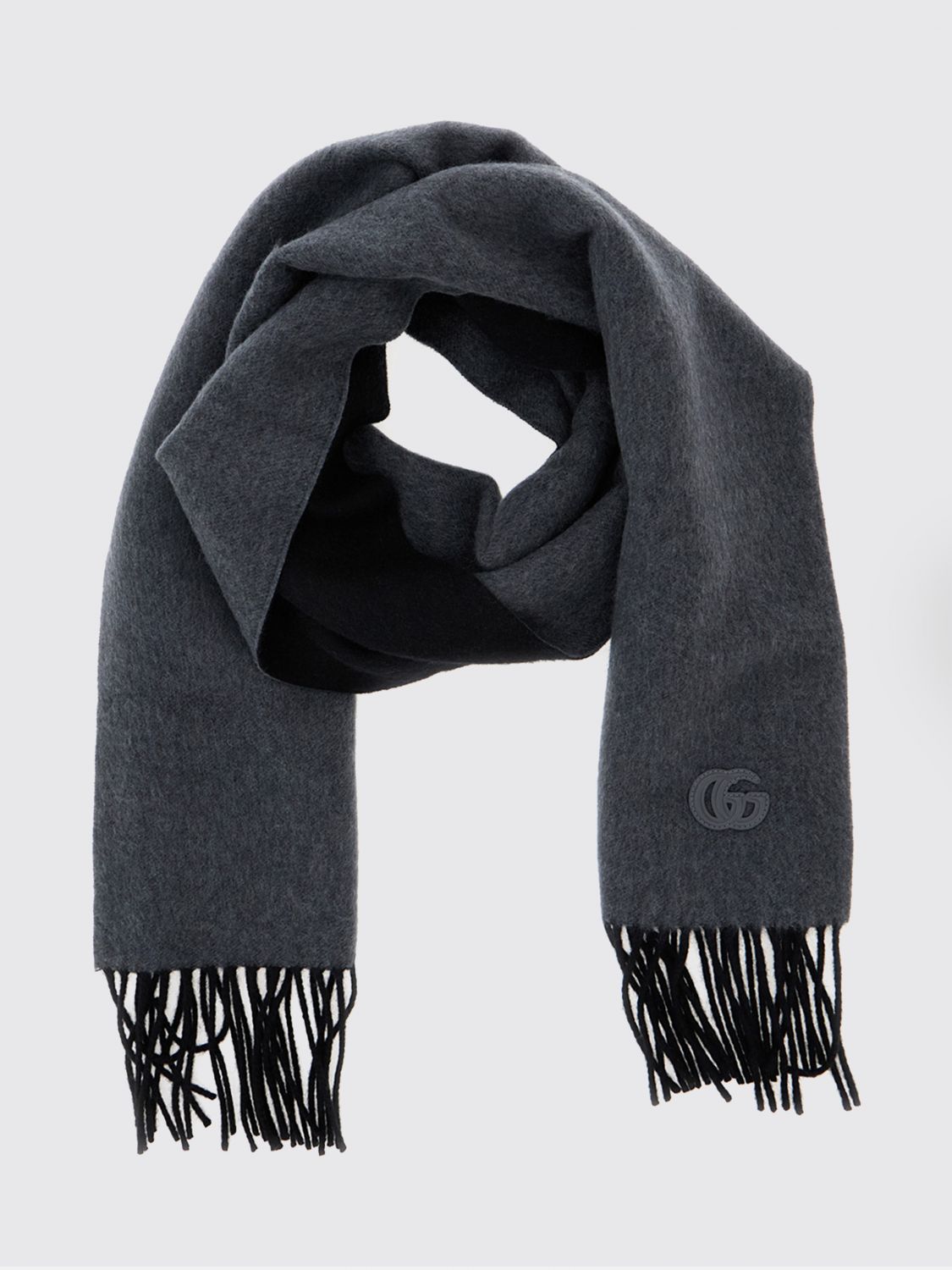 Gucci Scarf Men Grey