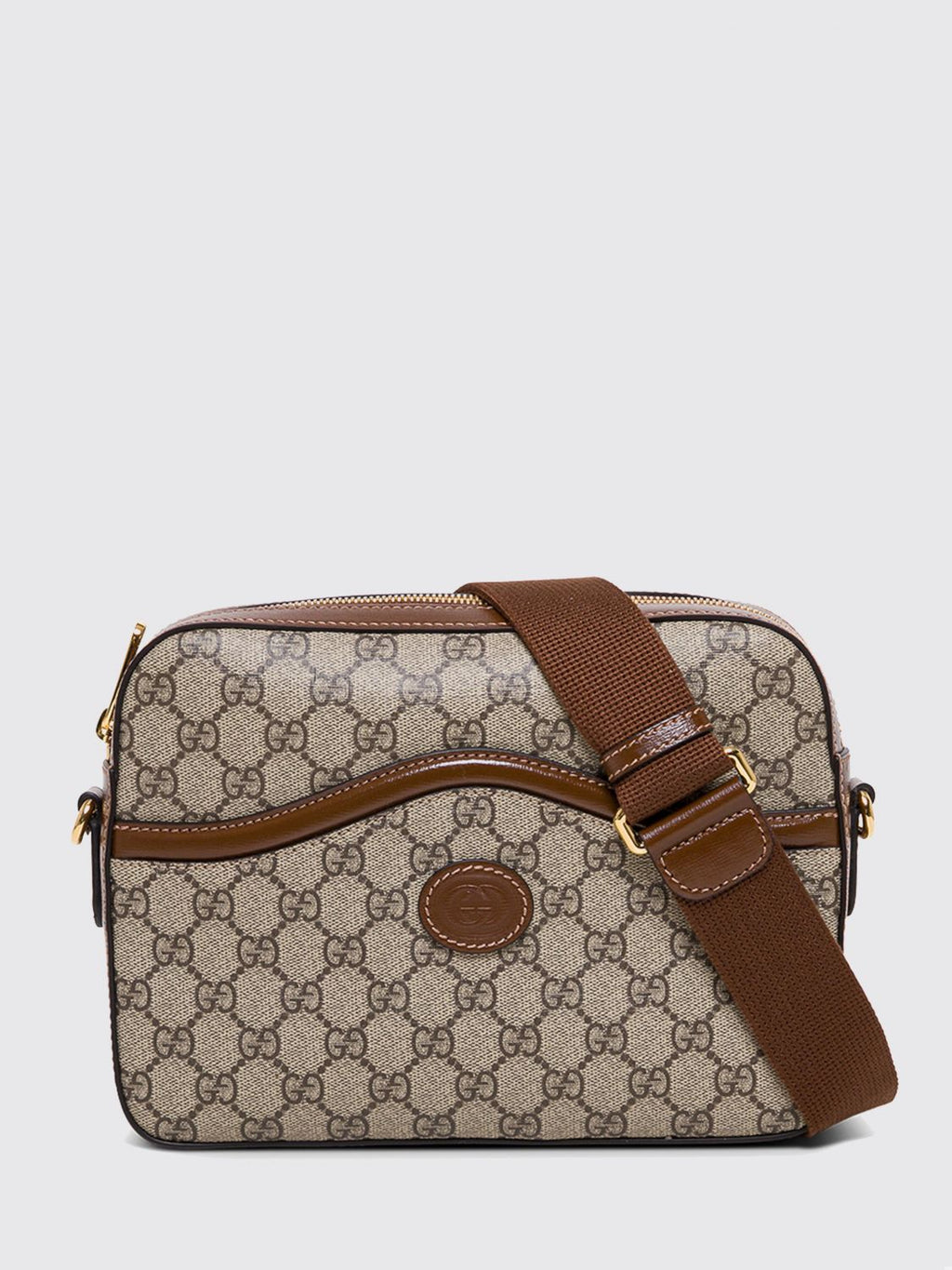 Gucci Shoulder Bag Men Beige