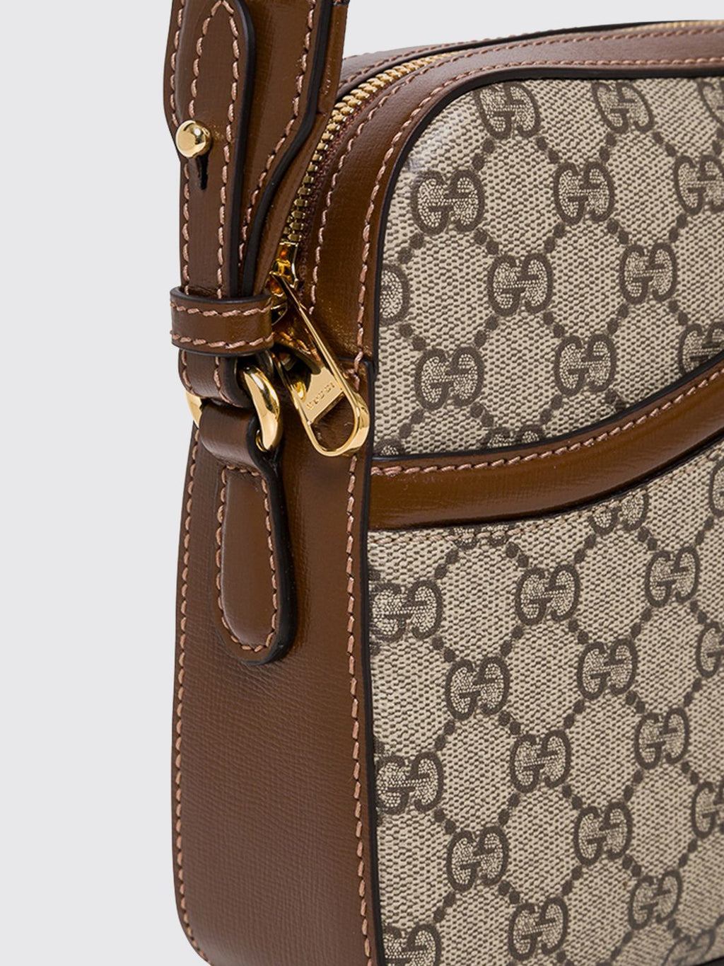Gucci Shoulder Bag Men Beige