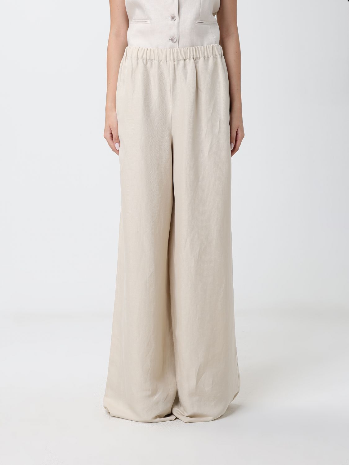 Max Mara Pants Woman Beige