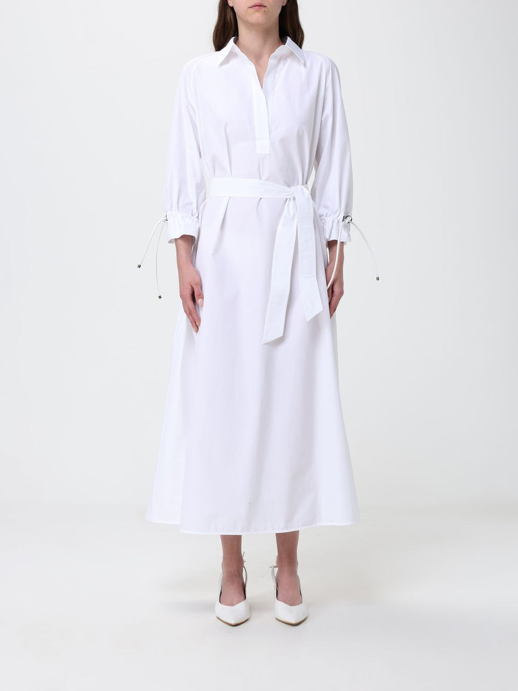 Max Mara Dress Woman White