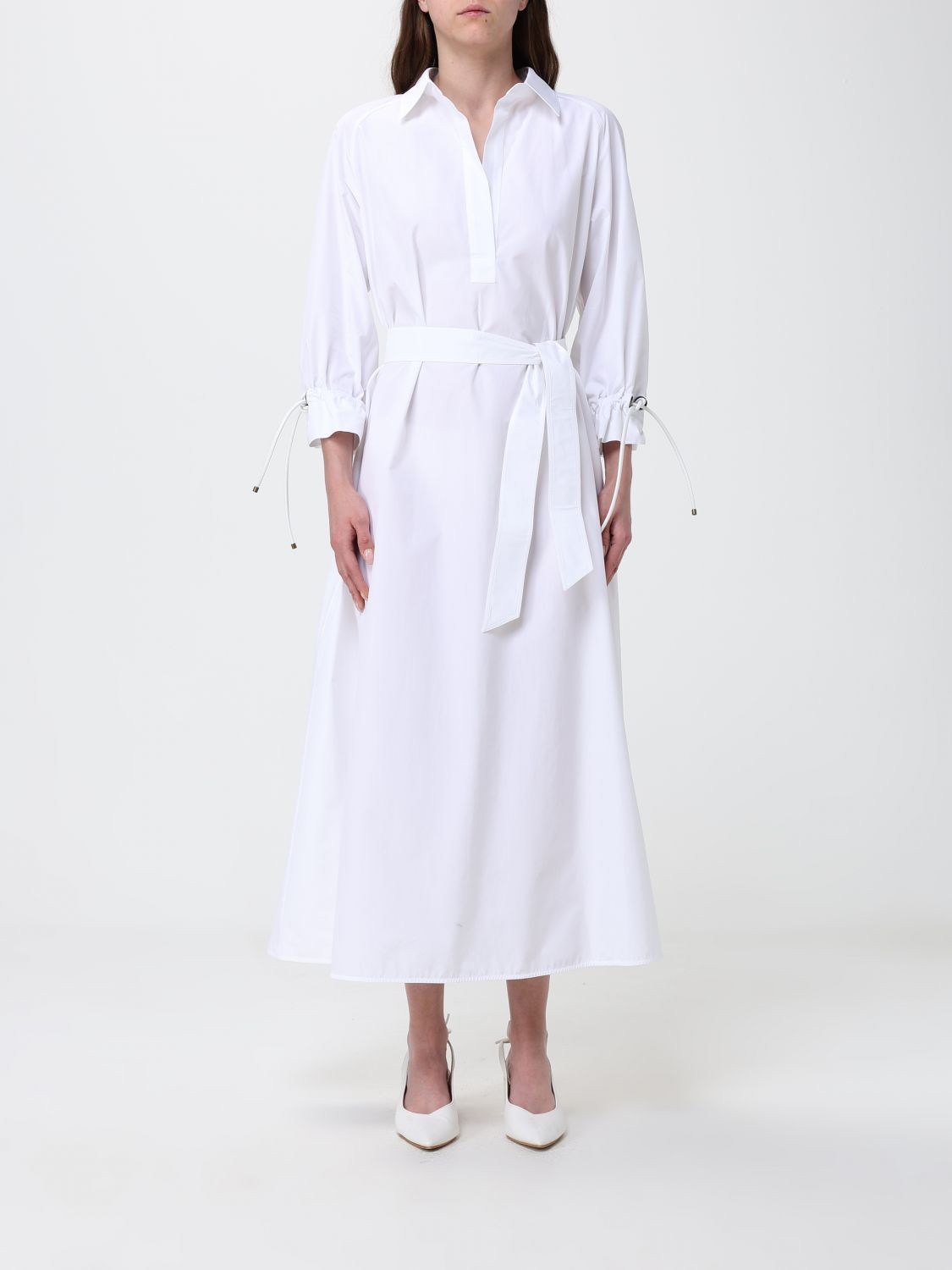 Max Mara Dress Woman White