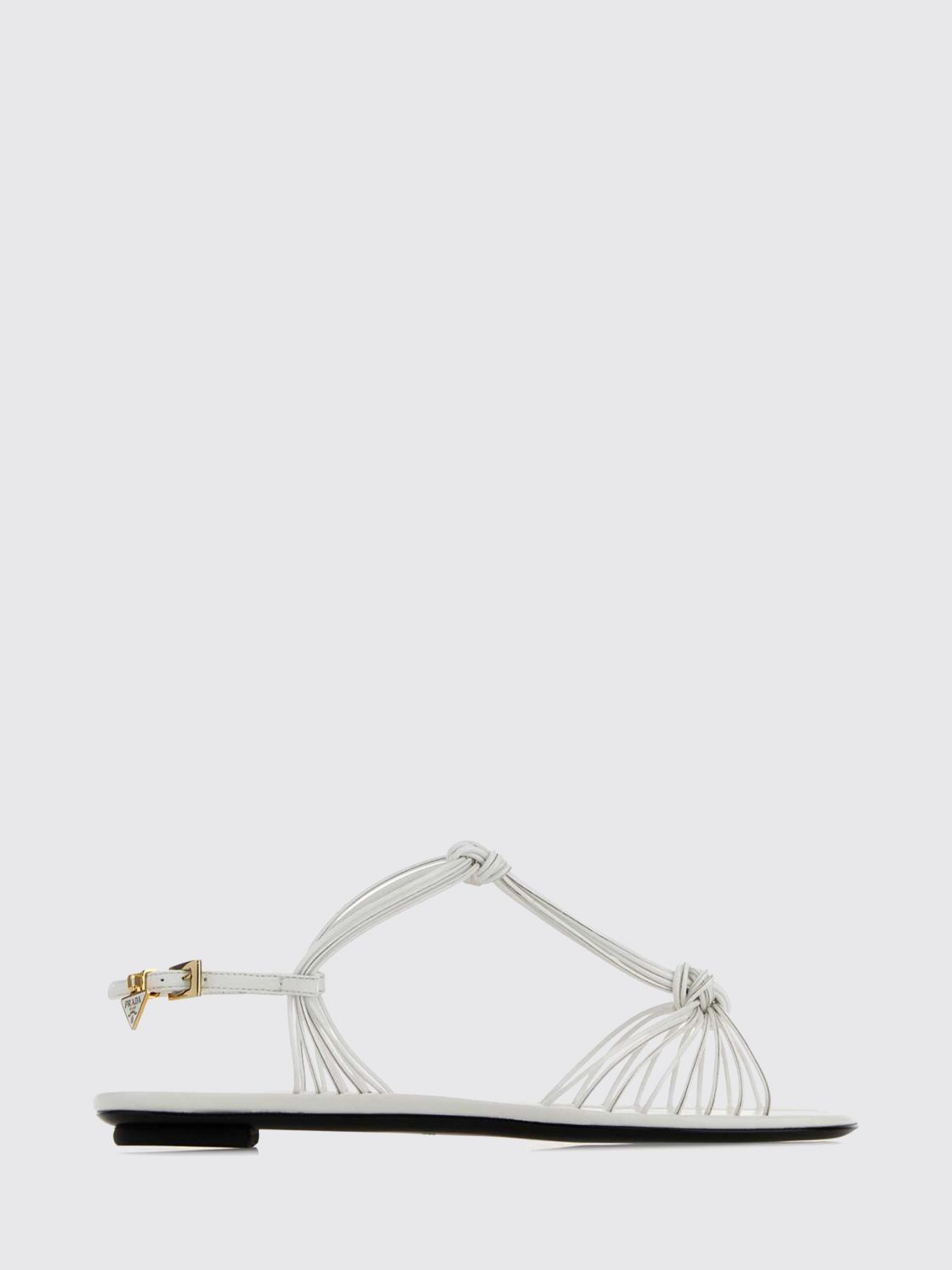 Prada Heeled Sandal Woman White