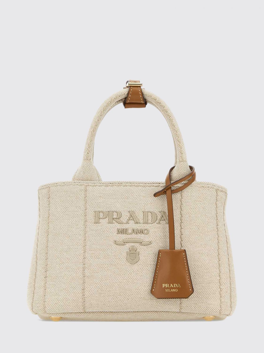 Prada Tote Bag Woman Natural
