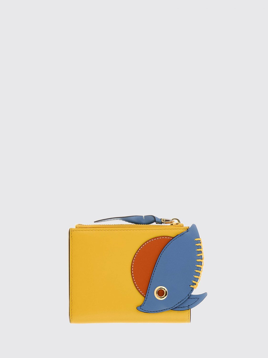 Prada Wallet Woman Yellow