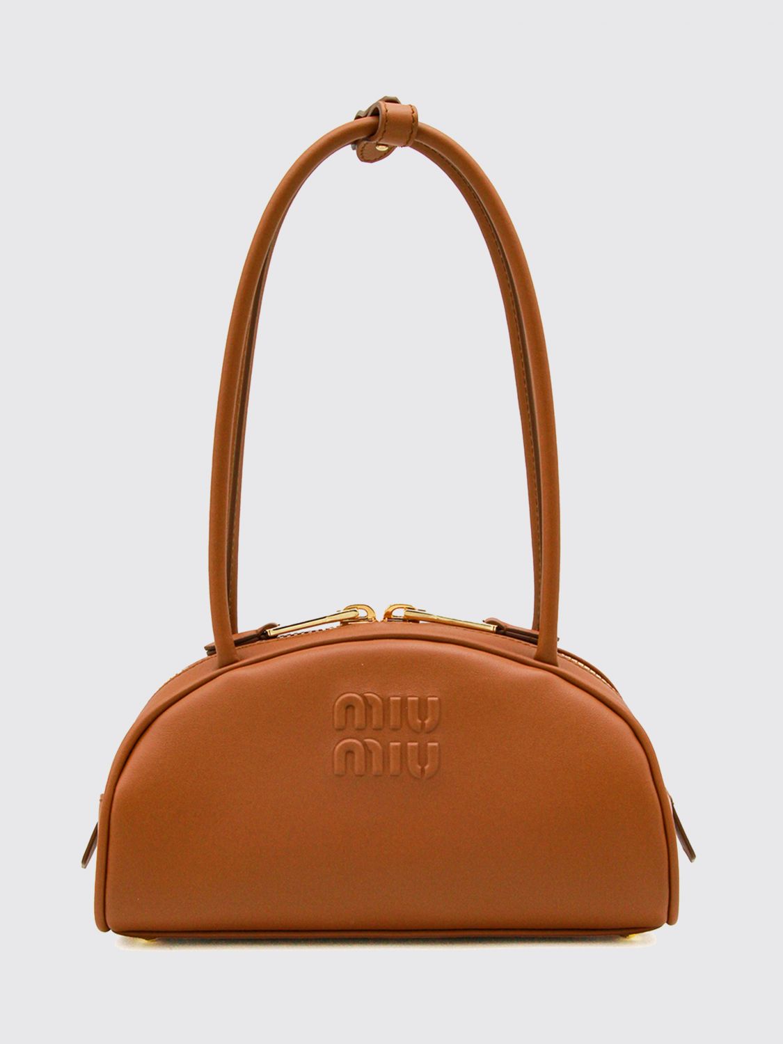 Miu Miu Shoulder Bag Woman Brown