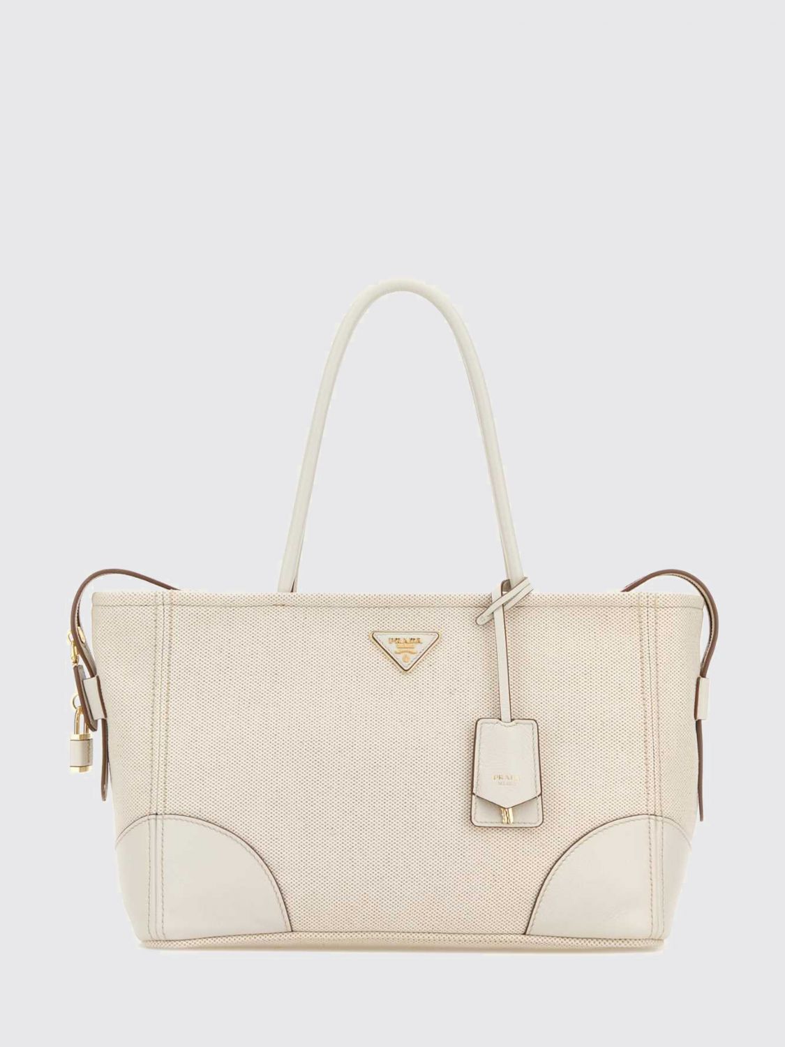 Prada Tote Bag Woman Natural