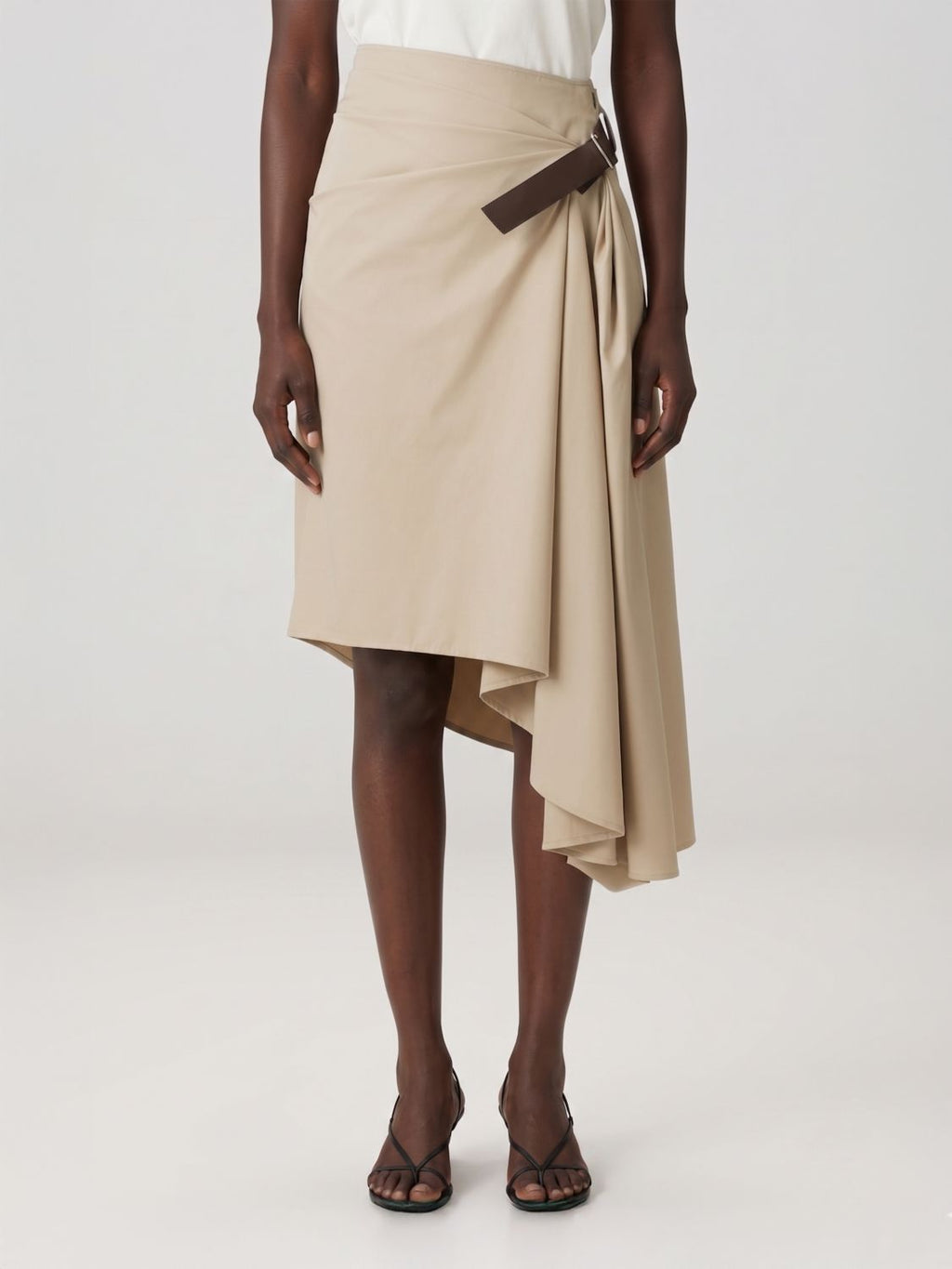 Loewe Skirt Woman Beige