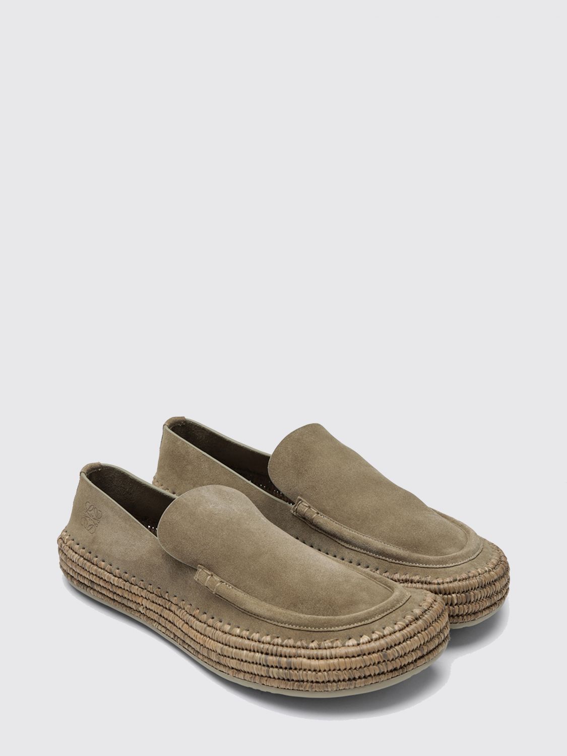 Loewe Loafers Men Grey